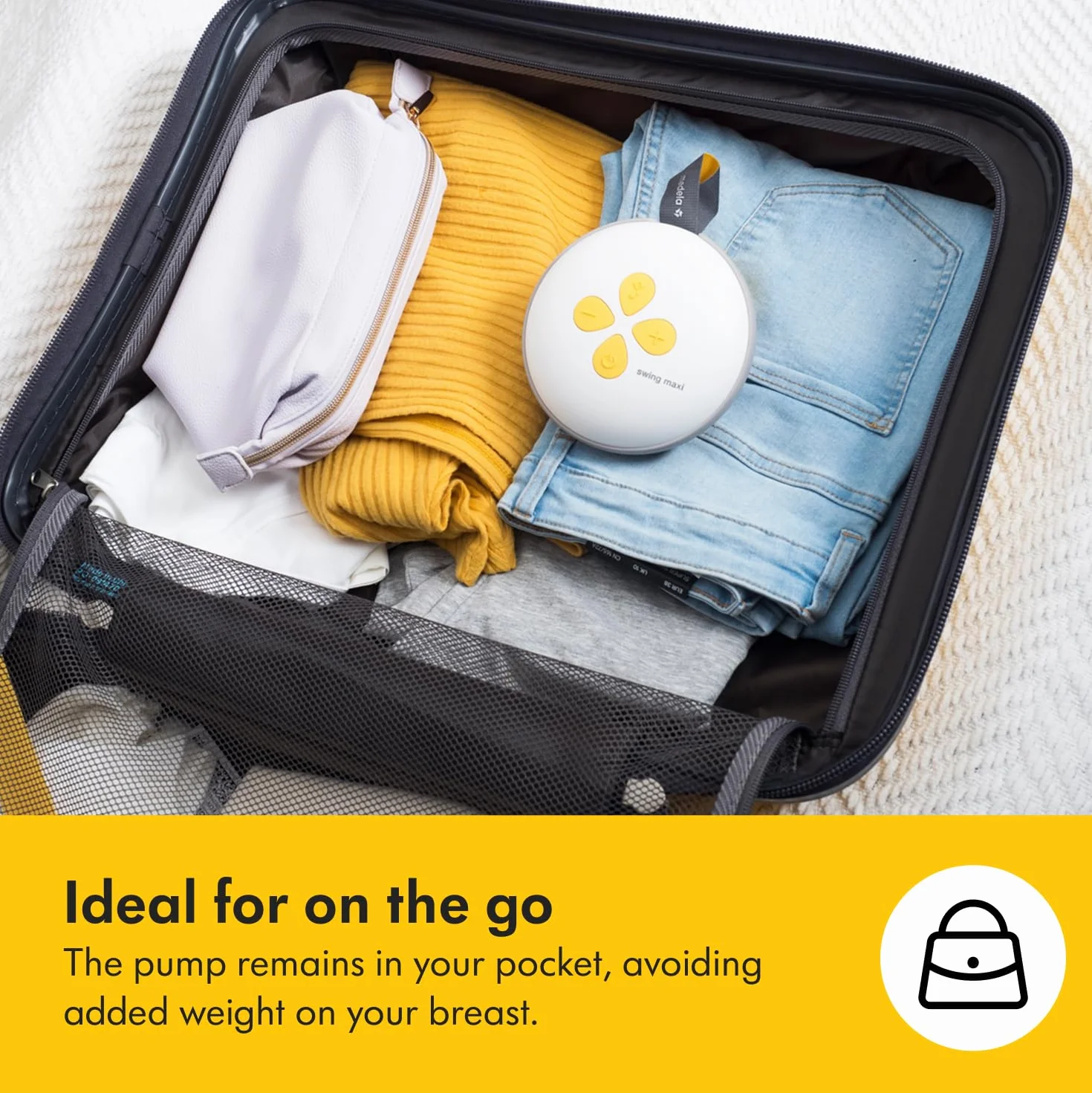 Medela Laktator 24 mm Żółty Biały