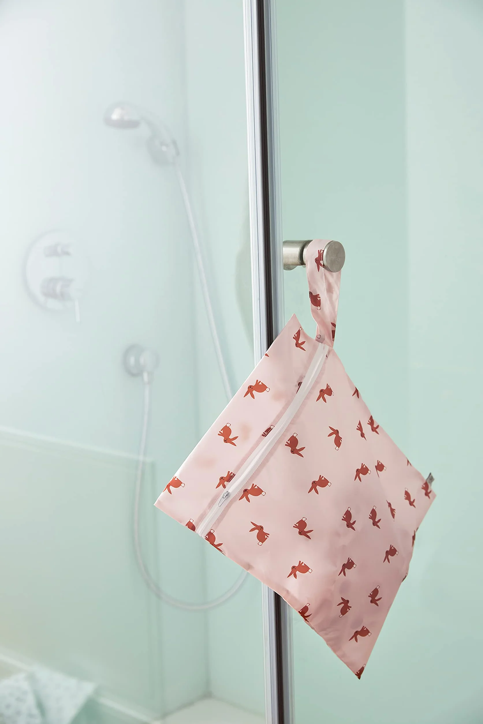 LÄSSIG Torba na mokro wielokrotnego użytku Little Forest Rabbit 2 sztuki