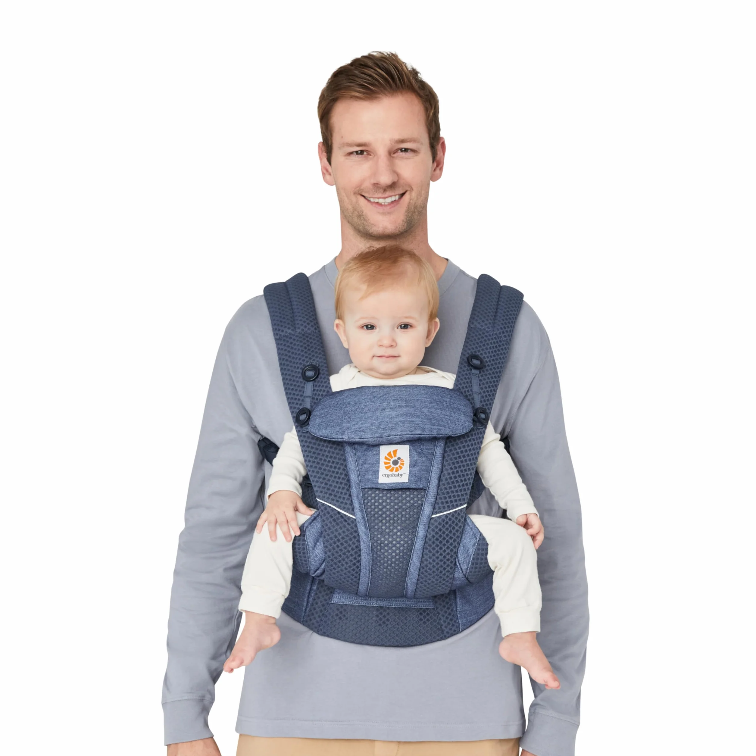Ergobaby Omni Breeze Nosidełko dla noworodków 0-20 kg SoftFlex Mesh Ergonomiczne