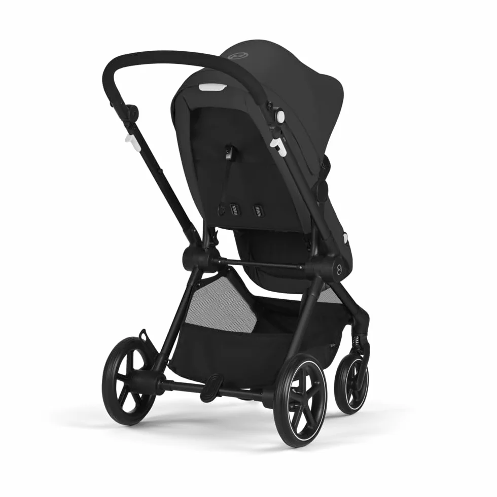 CYBEX Gold Wózek dziecięcy EOS 2-w-1, System podróżny, Od urodzenia do 22 kg (ok. 4 lata), Moon Black