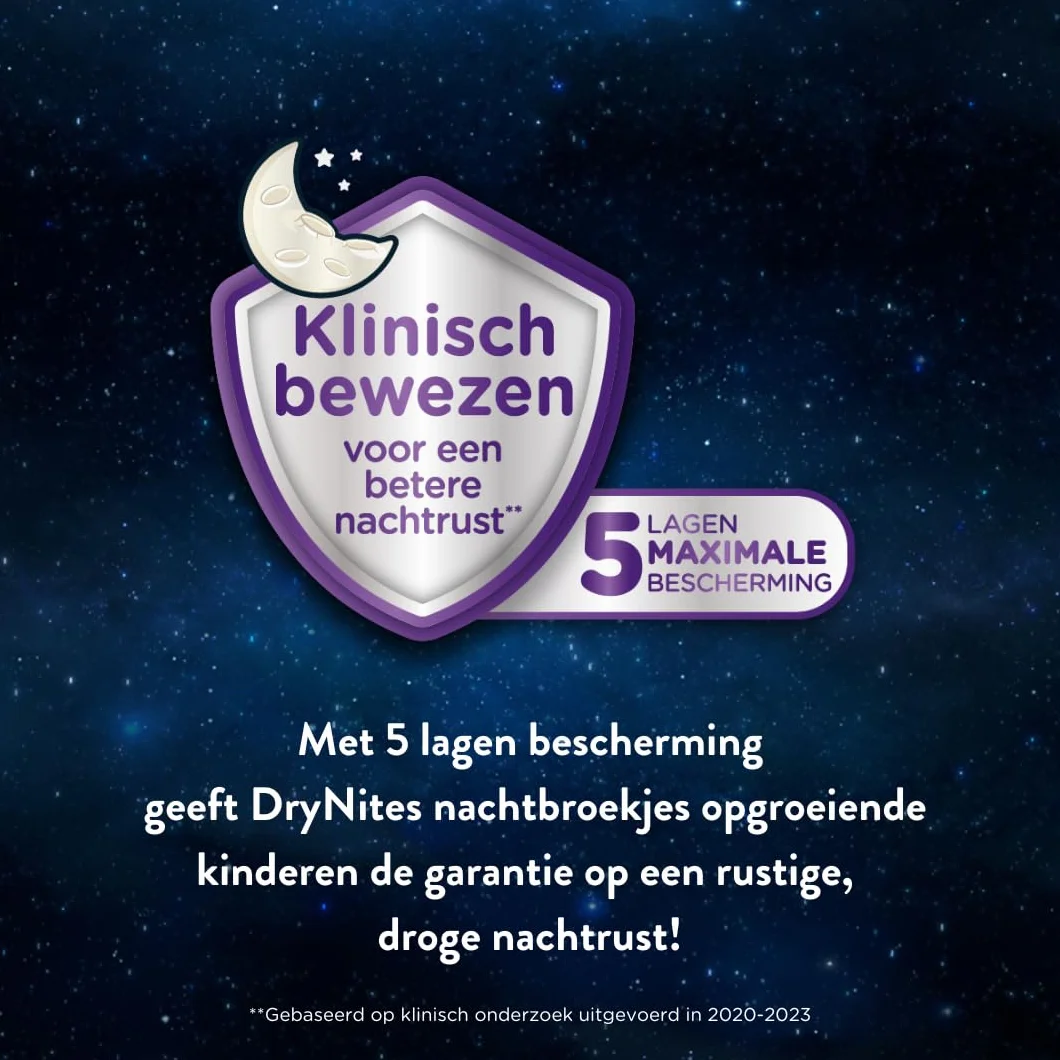 Huggies DryNites pieluchy nocne na moczenie nocne, dla dziewczynek w wieku od 13 do ok. 17 lat (48-60 kg), 27 sztuk (3 x 9), opakowanie miesięczne, pieluchy