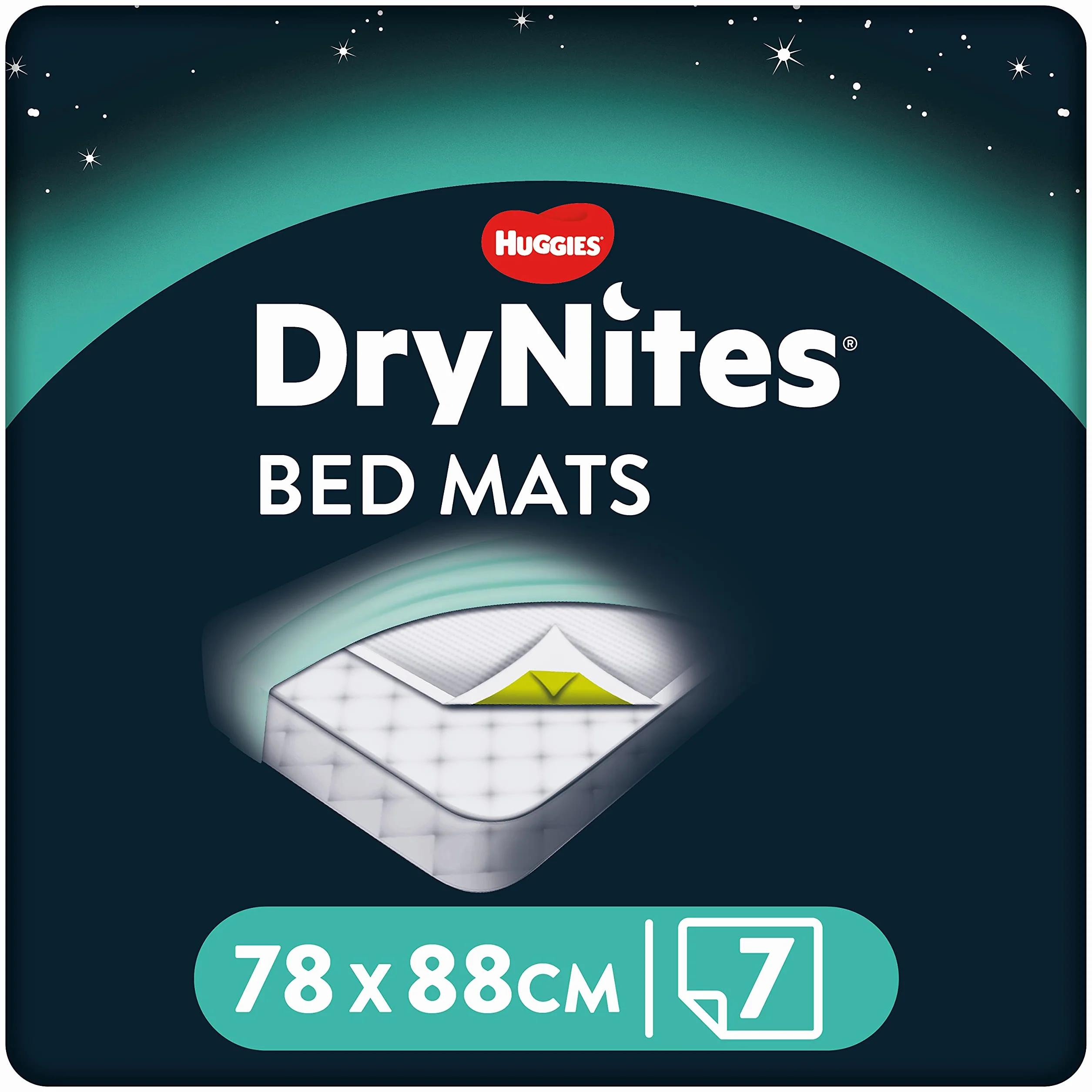 Huggies Drynites Chłonne Jednorazowe Wkładki, 28 Sztuk