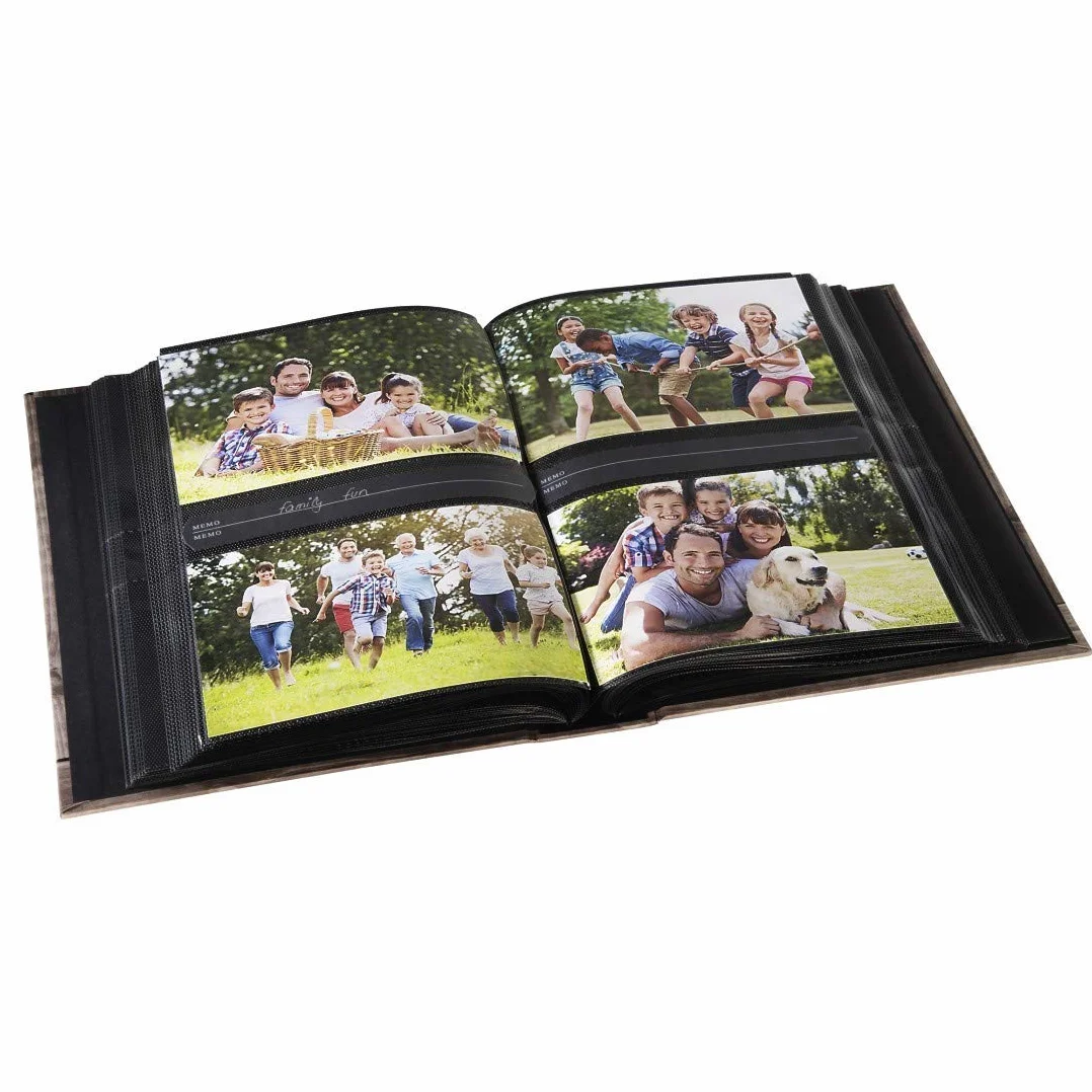 Hama Batzi Memo Album 100 czarnych stron 50 arkuszy 200 zdjęć 10x15 cm niedźwiedź