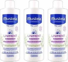 Mustela Liniment Zestaw 3 x 400 ml (w tym 1 butelka z pompką)