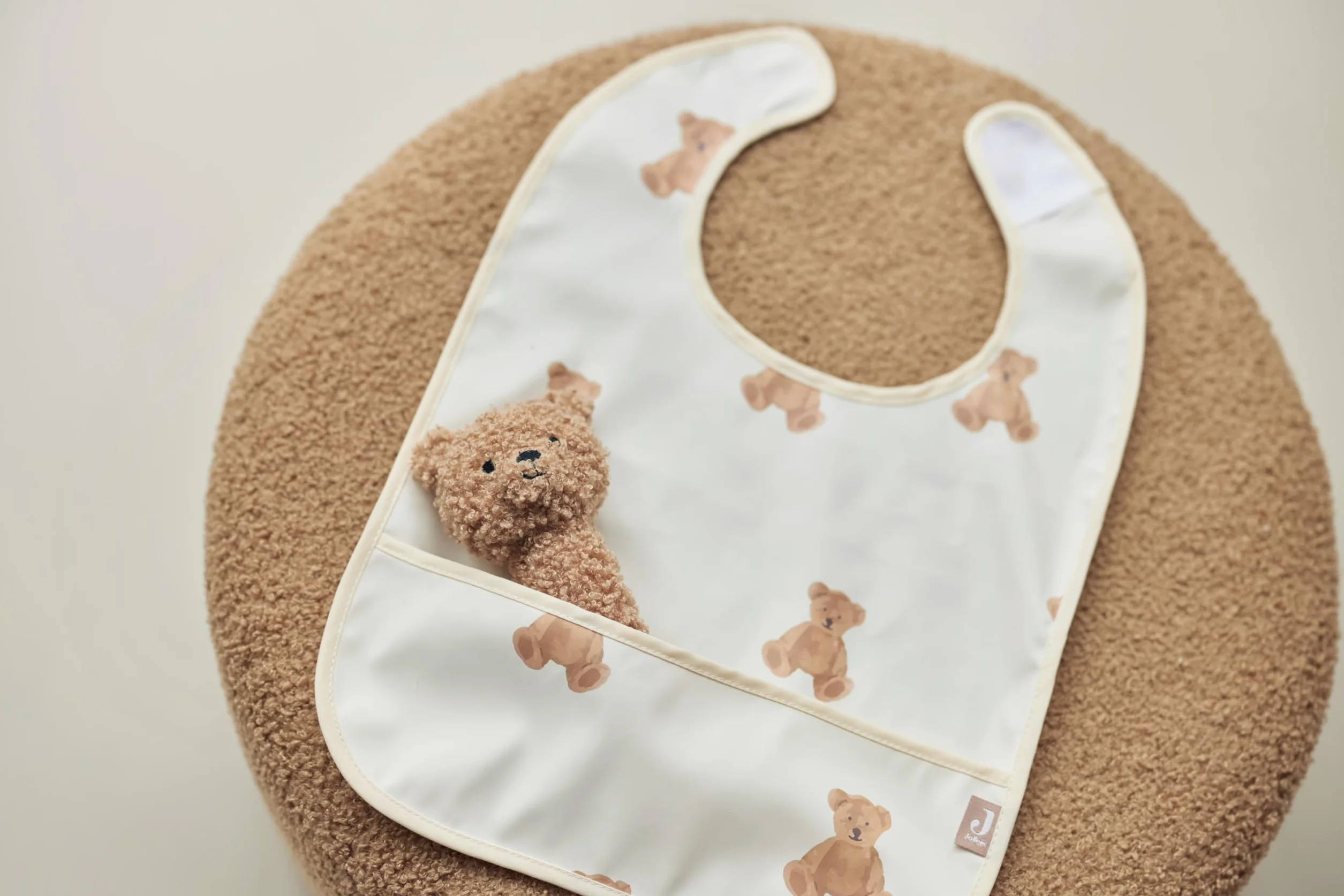 Zestaw 2 wodoodpornych śliniaków Teddy Bear Jollein