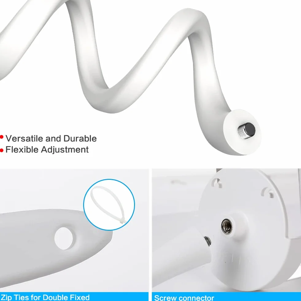 Uchwyt do monitora do elektronicznej niani Philips Avent SCD923/26, elastyczny uchwyt do kamery dla niemowląt SCD643/26, uchwyt do monitoringu video Philips Avent, video Babyphone Camera Mount uchwyt