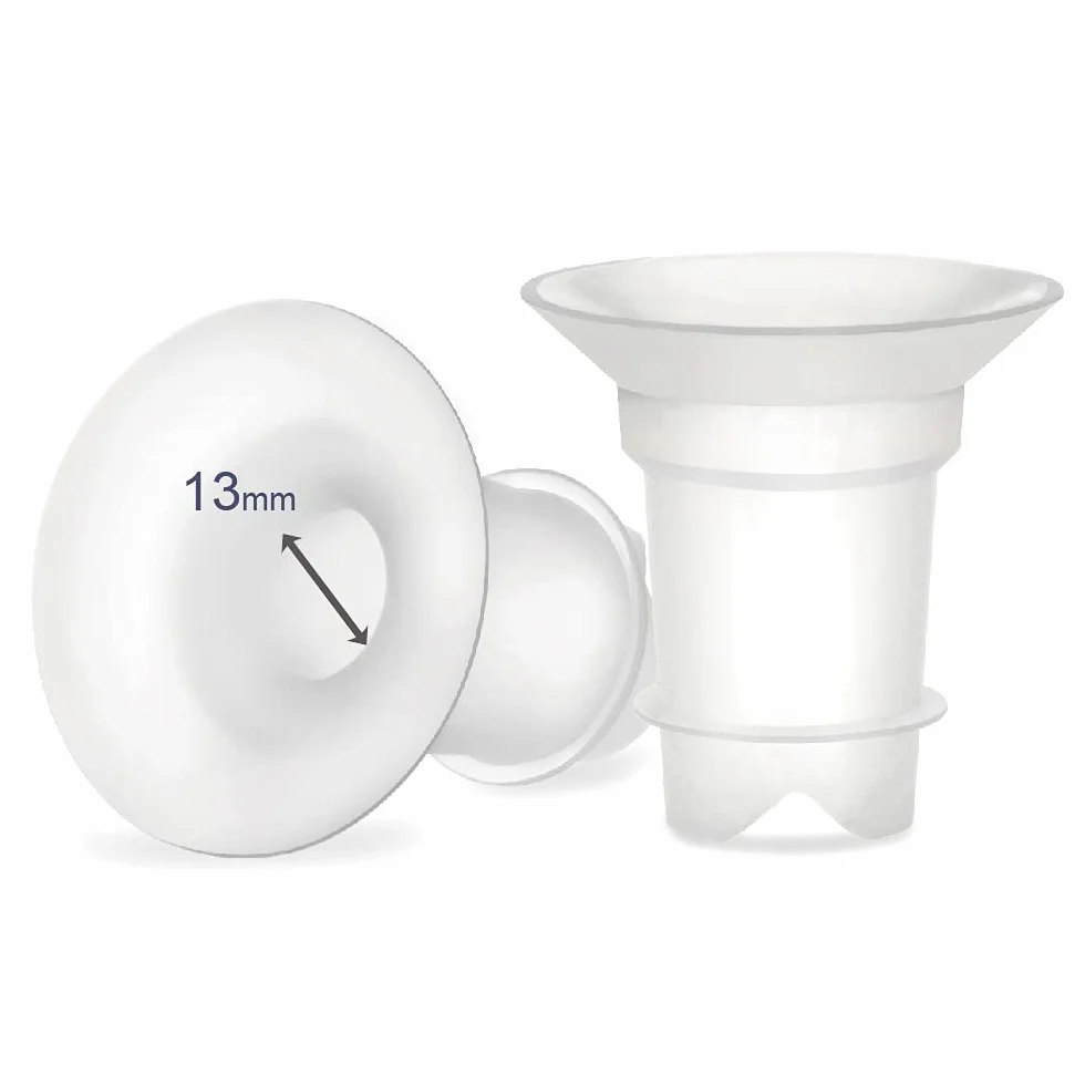 Maymom wkładka do lejka 13 mm, kompatybilna z Medela i Spectra 24 mm, do Freestyle oraz Momcozy S9 S11 S12, pasuje do kubków 24 mm