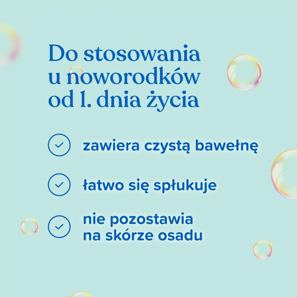 Johnson's Cotton Touch płyn do kąpieli 2 w 1 500 ml z pompką dla noworodków