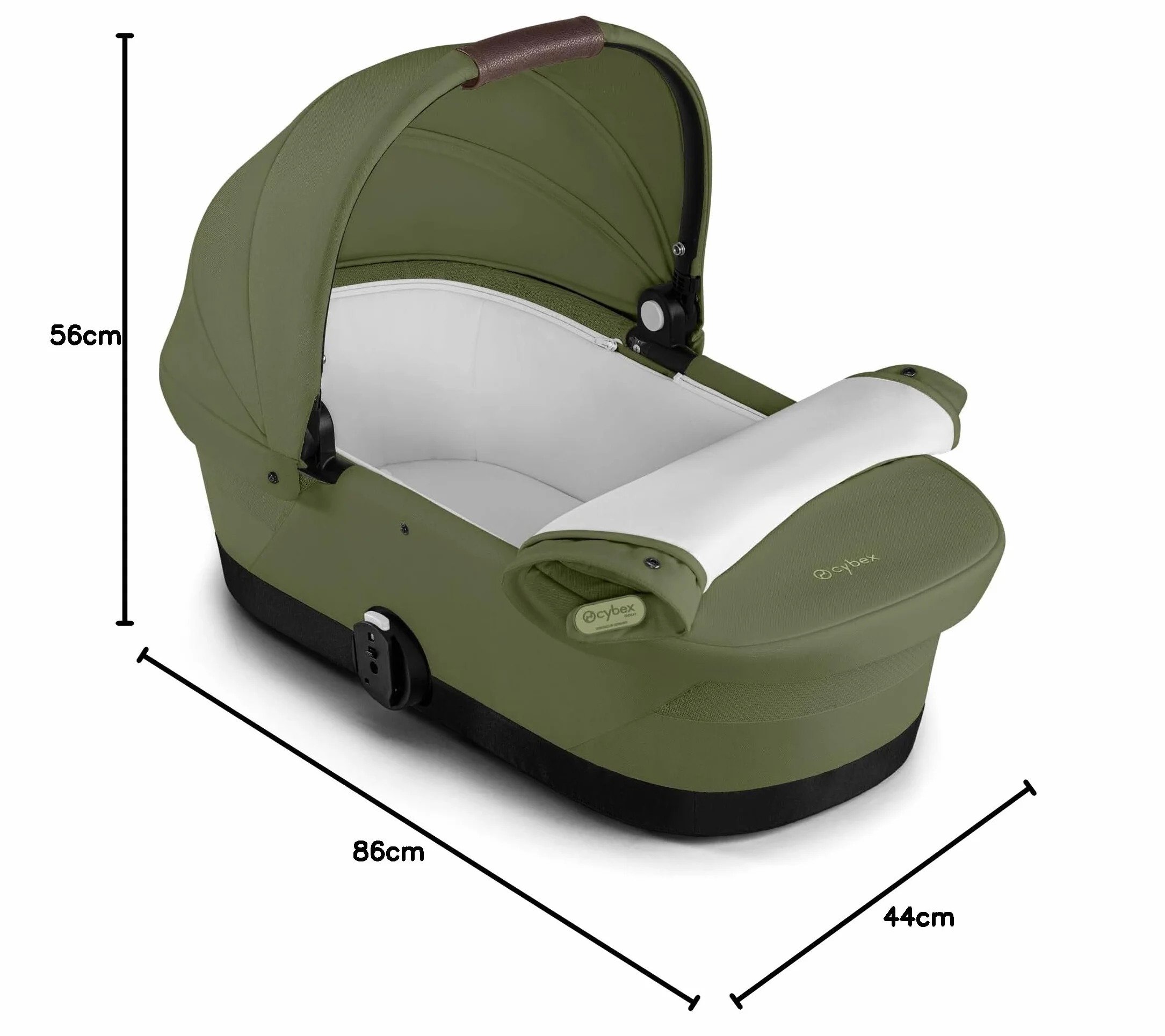 CYBEX Gold Gondola Gazelle S Moss Green
