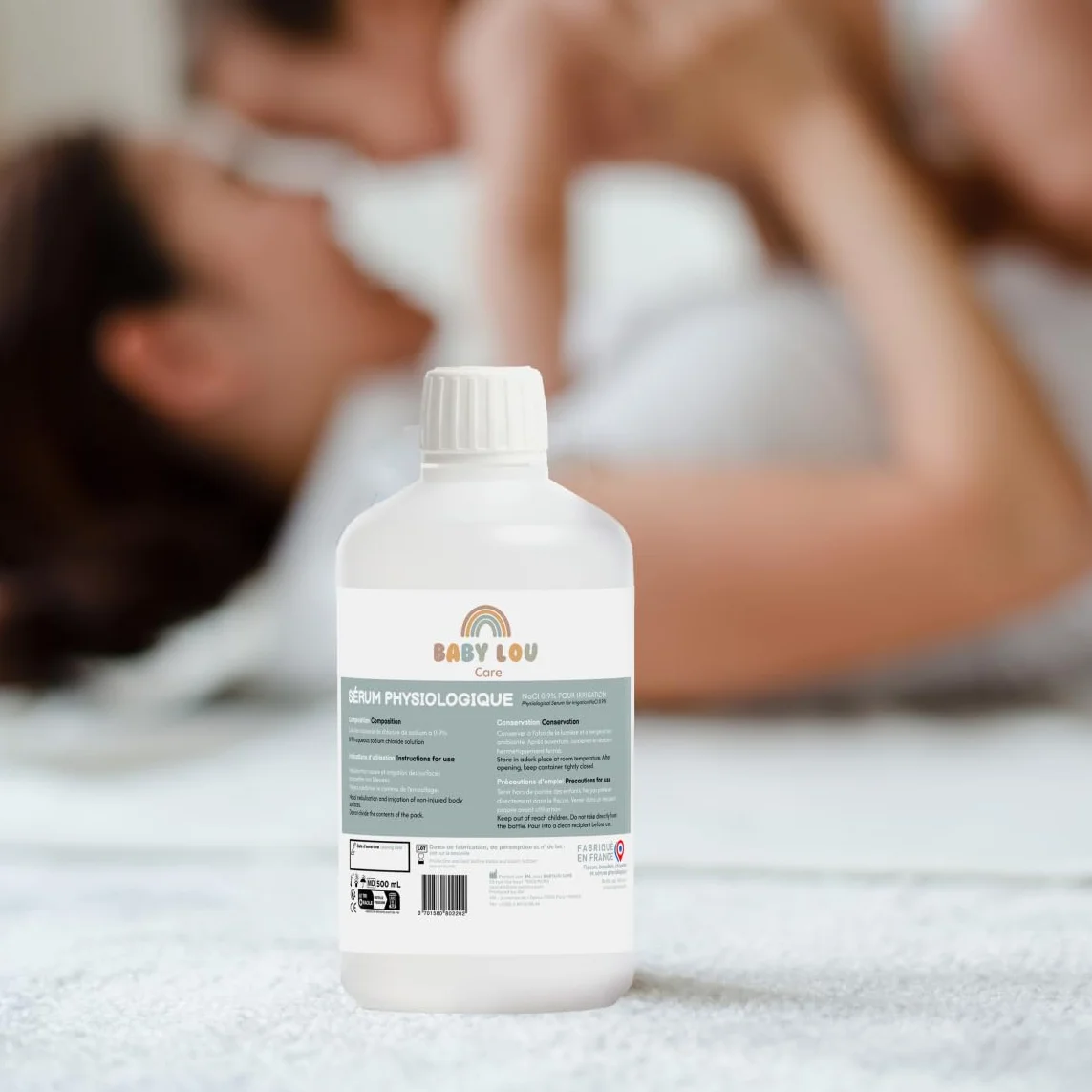 Fizjologiczne serum NaCl 0,9% do mycia nosa 4 x 500 ml