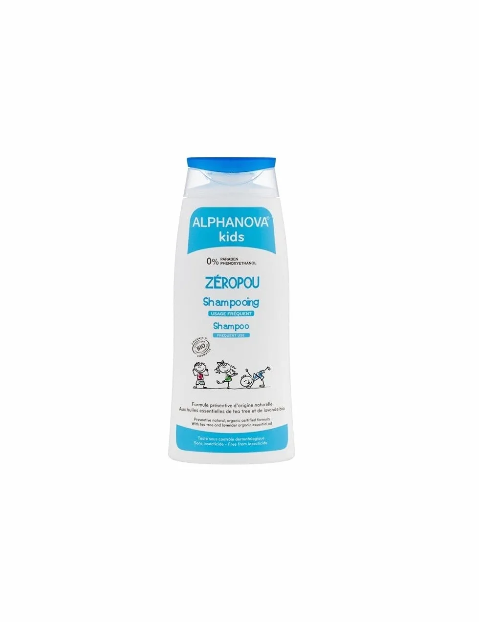 Alphanova Kids Zéropou Organiczny Szampon 200 ml