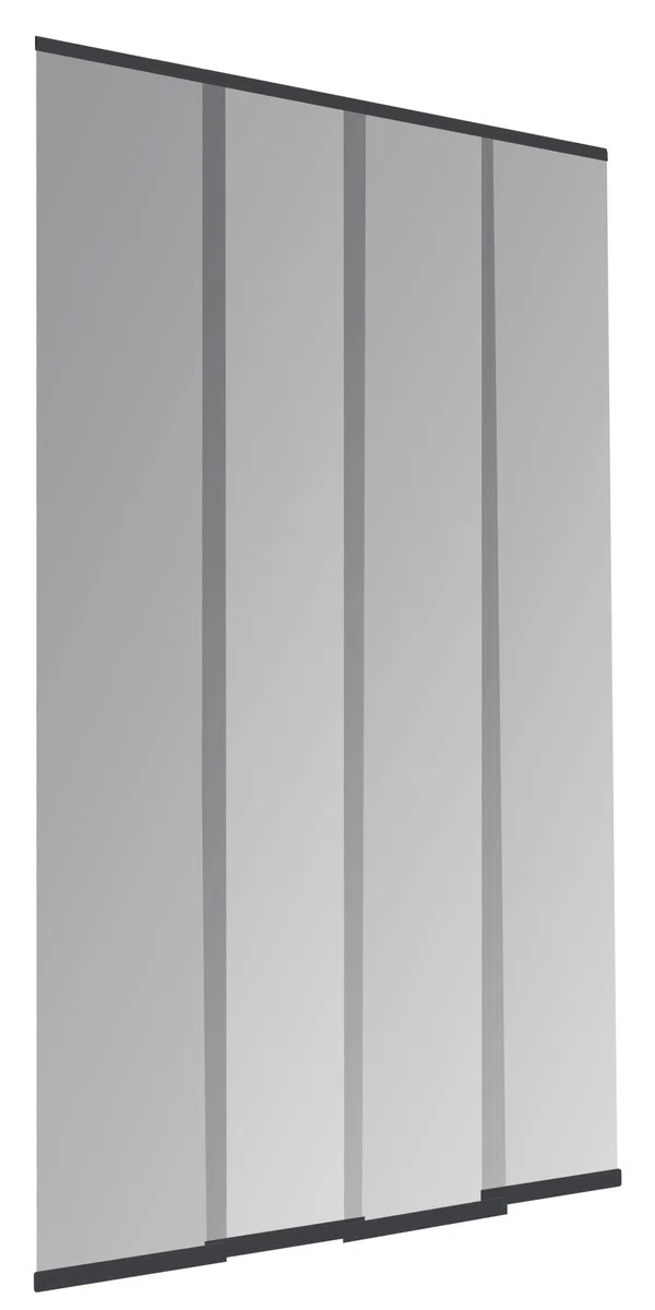 Zasłona na drzwi "EASY", wysokość: 250 cm, Farbe:czarna, szerokość: 120 cm