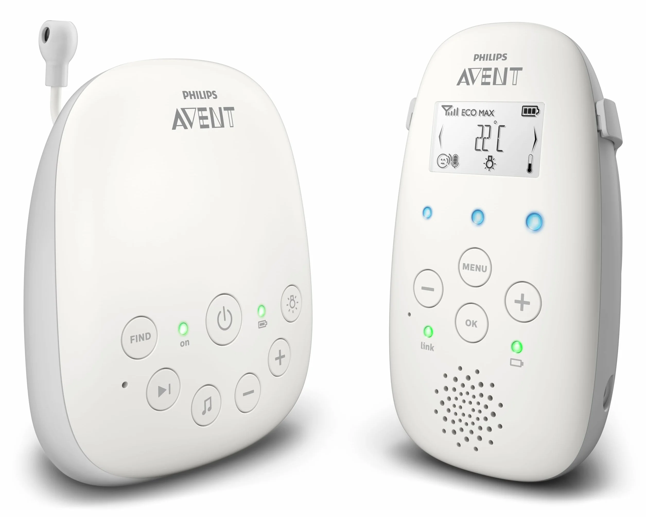Philips Avent SCD713/26 Elektroniczna Niania, Biały
