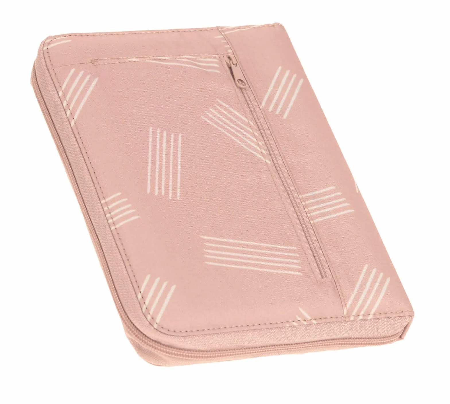 LÄSSIG Mama Mutterpasshülle U-Heft tasche Dokumentasche/Etui na dokumenty, Miękkie paski róża, Kapelusz
