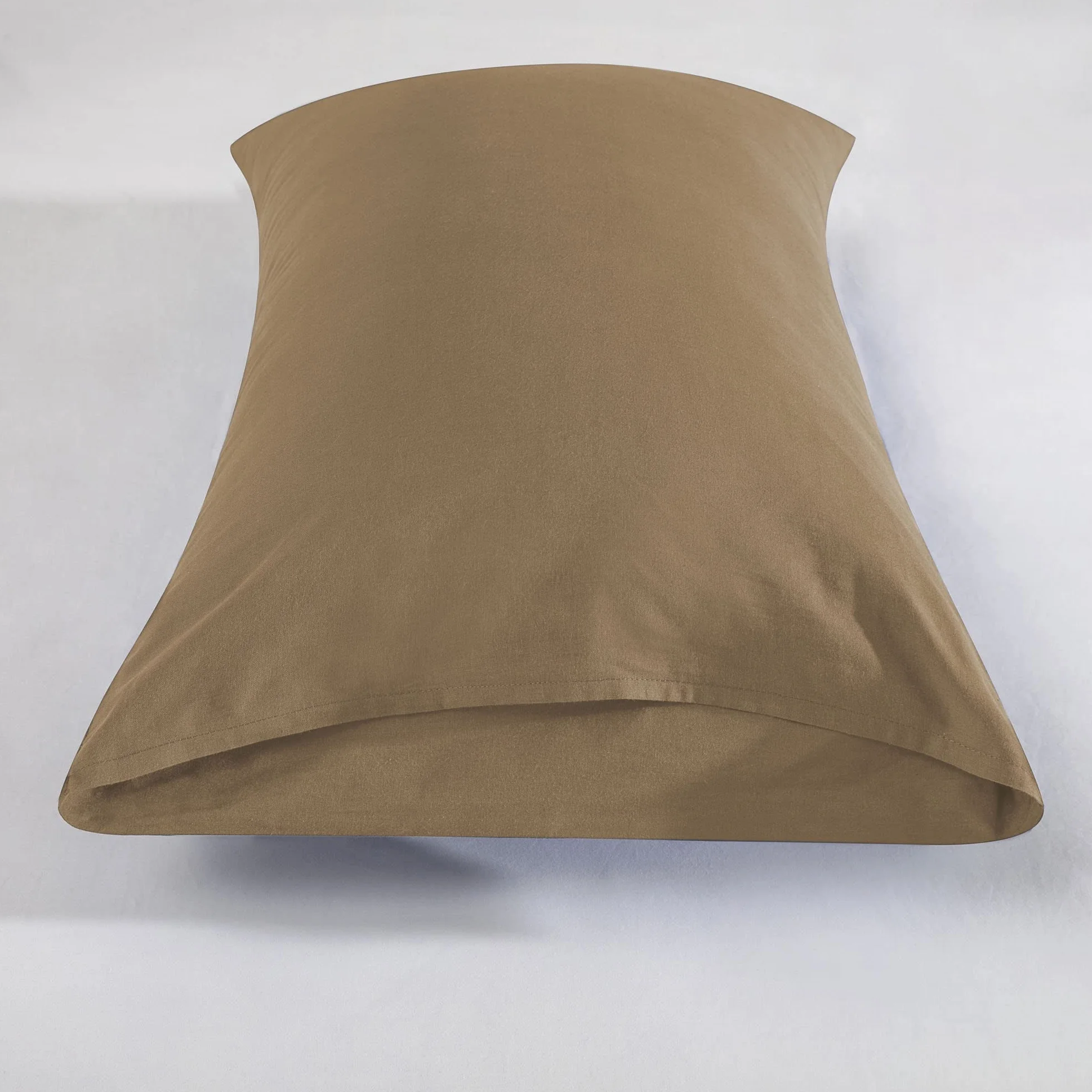 Poszewki na Poduszki Łóżkowe Małżeńskie Bawełna 40x70 cm 2 PCS, Zestaw 2 Poszewek Certyfikowane Oeko-TEX Premium Bawełna 110GSM, Miękkie i Oddychające, Hipoalergiczne - Kremowy