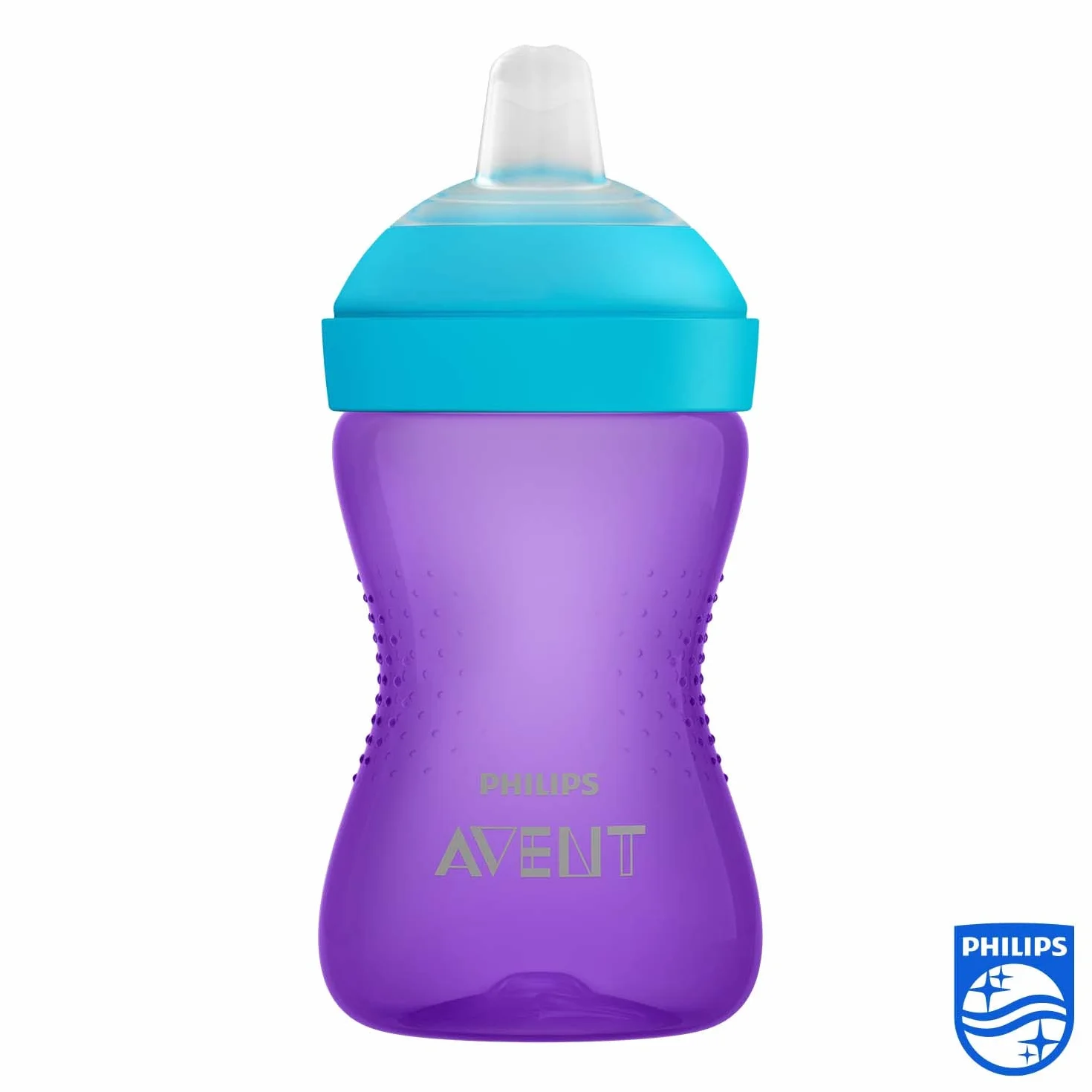 Philips Avent Kubek z Miękkim, Odpornym Na Gryzienie Ustnikiem 300 ml 9 m+ (1 szt.), SCF802/02