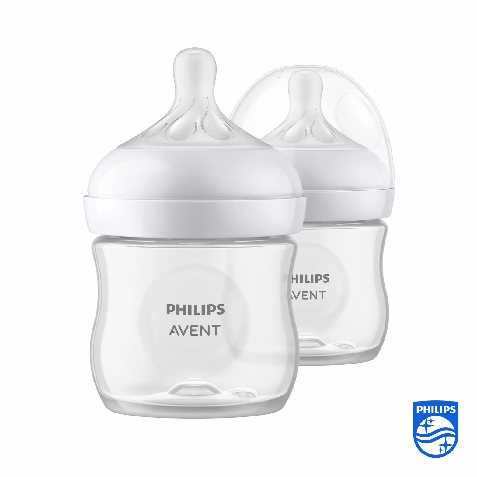 Philips Avent butelka Natural z Responsywnym smoczkiem 125ml, 2 szt. (model SCY900/02)