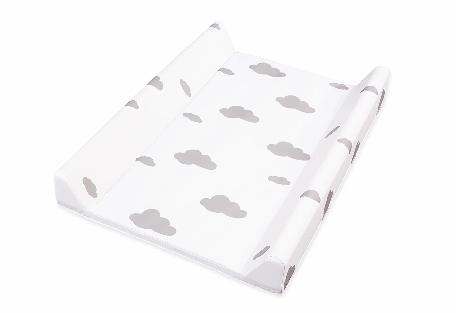 Shaped changing mat Wölkchen grey