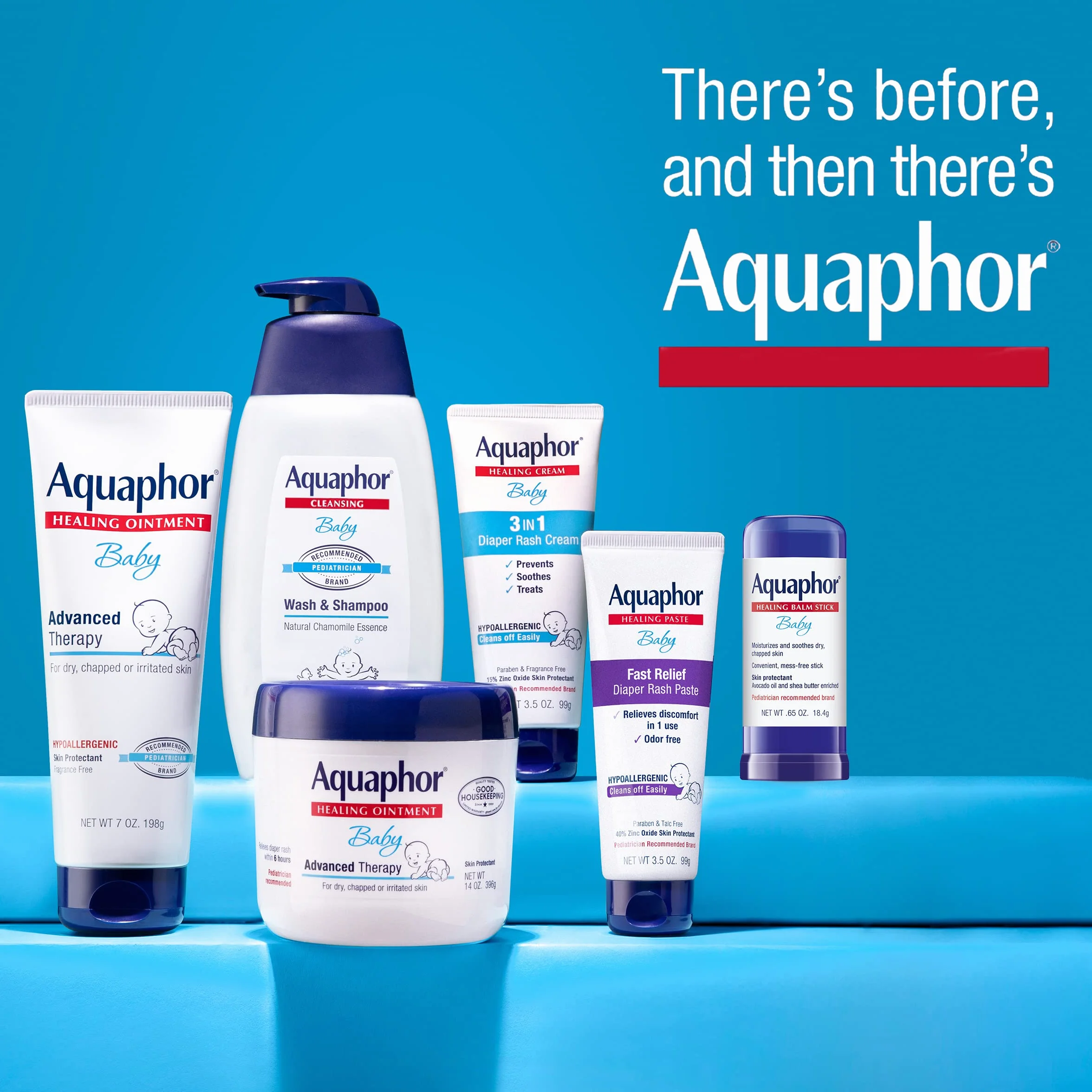 Aquaphor Baby Healing Balm Stick z Olejem z Awokado i Masłem Shea, 0,65 uncji