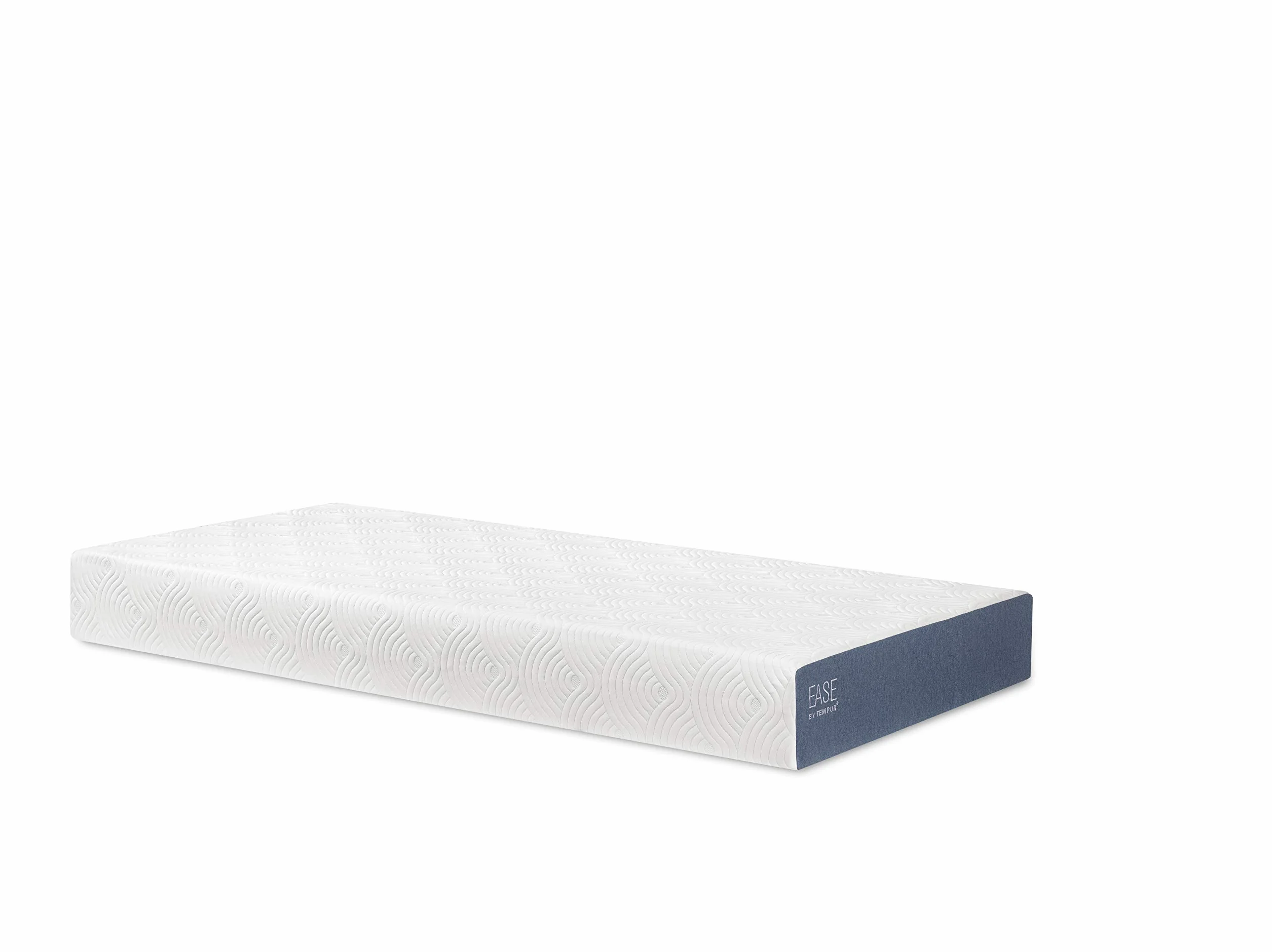 TEMPUR EASE materac rolowany 90 x 200 cm – wysokość 18 cm z pianką memory, uczucie leżenia, średnio twardy, poszewka nadająca się do prania, biały