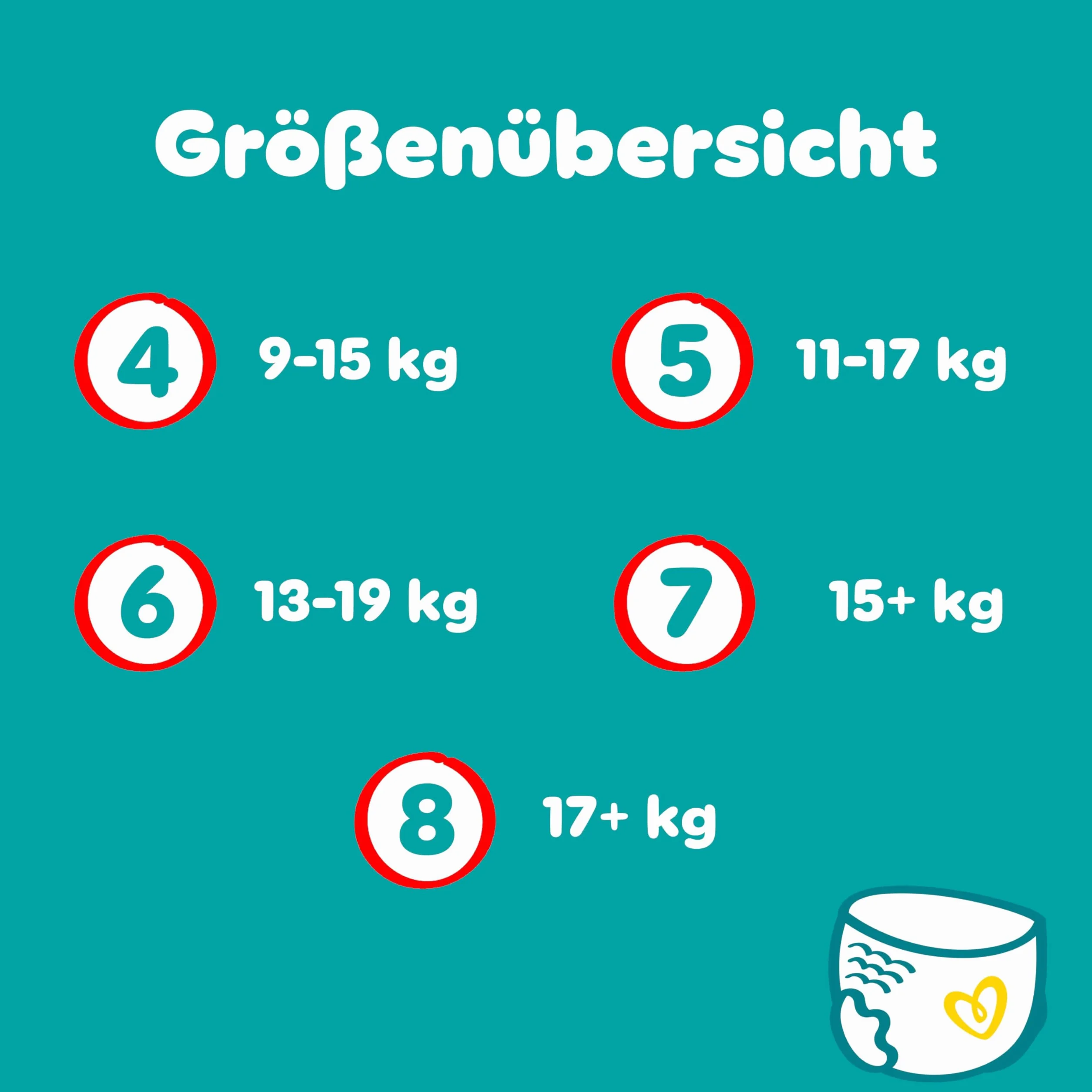 Pampers Spodnie Baby-Dry. Rozmiar 4, 180 pieluch-majtek, 9-15 kg, 360° Zabezpieczenie przed wyciekiem z kieszenią Stop & Protect na noc do 100% bez wycieków, opakowanie 1 miesiąc