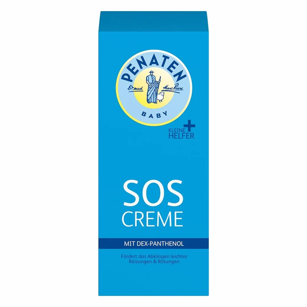Penaten Krem do pielęgnacji niemowląt, SOS, mały pomocnik, z Dex-Panthenol przeciw zaczerwienienieniom, 75 ml