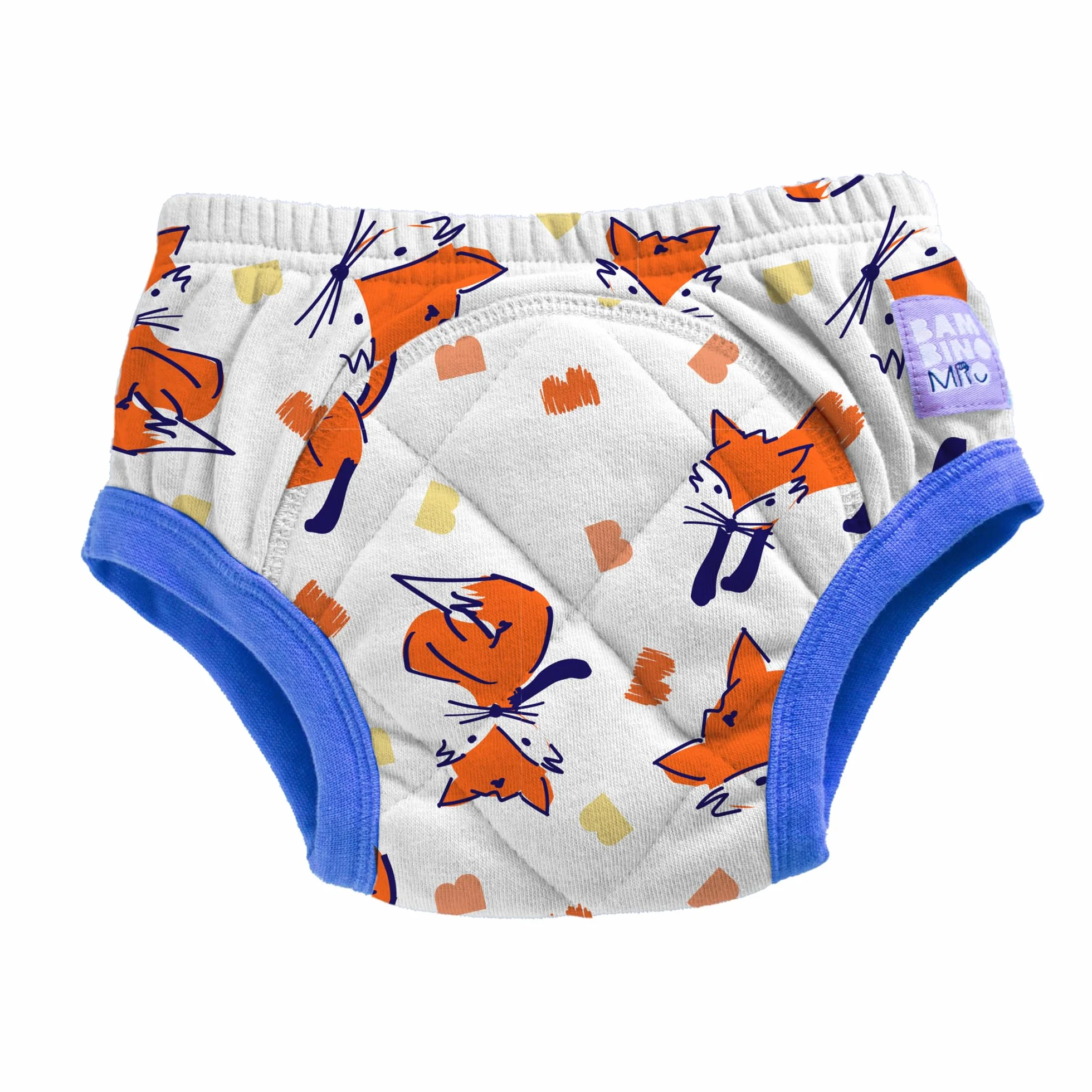 Bambino Mio Majtki do nauki korzystania z nocnika wielokrotnego użytku, 2-3 lata - Fuzz, dla chłopców i dziewczynek, bielizna
