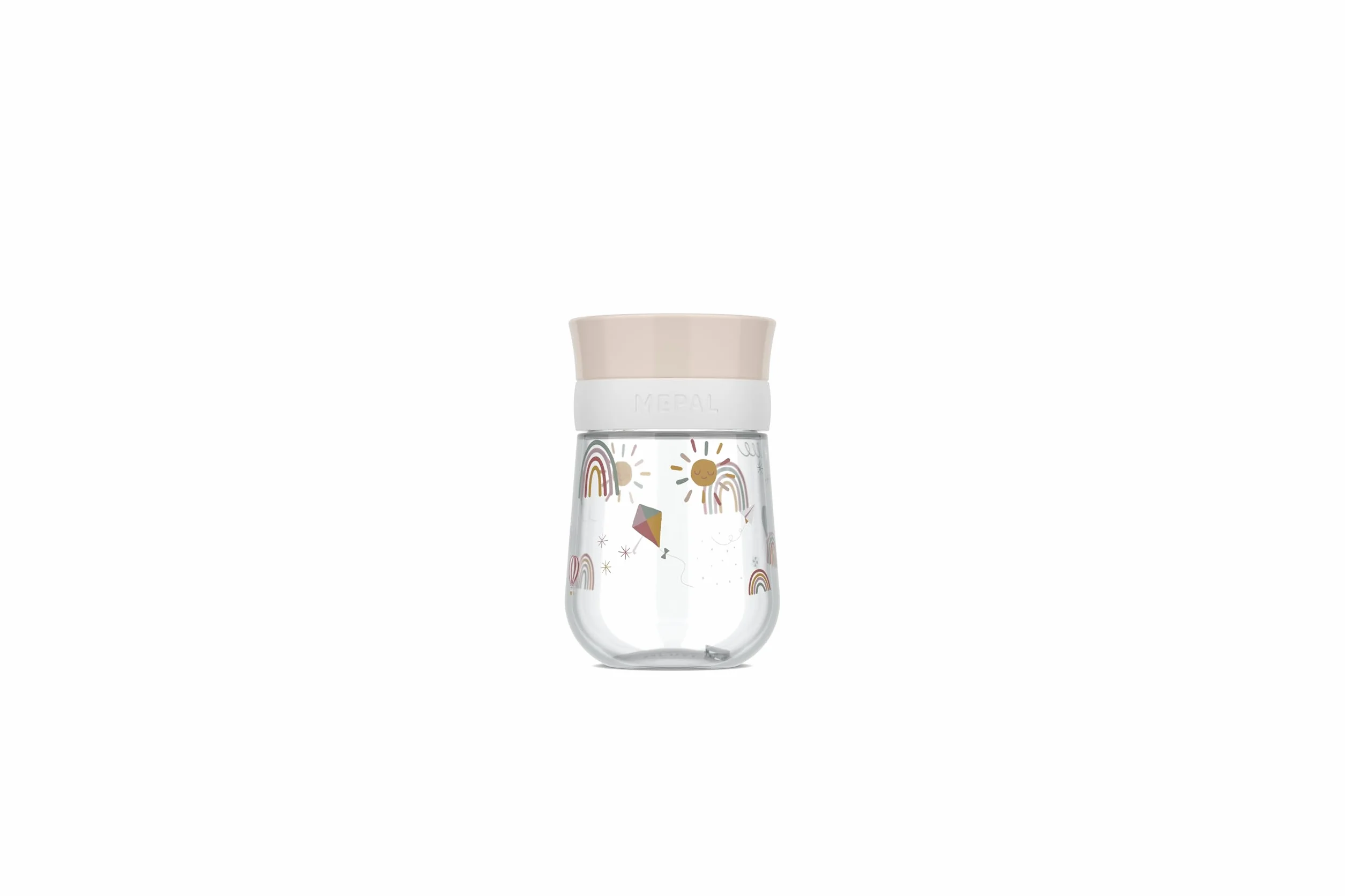 Mepal Mio 360° Kubek Edukacyjny 300 ml Sunshine & Rainbow