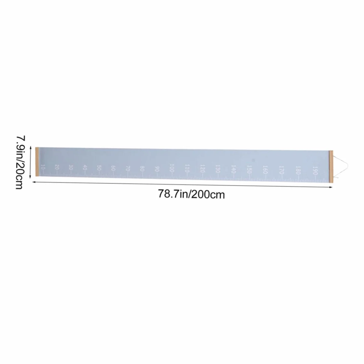 BESTonZON 1zestaw Miarka Wzrostu Dla Chłopiec Dziewczynka z Wodoodpornym Płótnem i Zdejmowaną Taśmą Kreatywna Dekoracja Do Pokoju Dziecięcego Idealna Do Przedszkoli i Sypialni