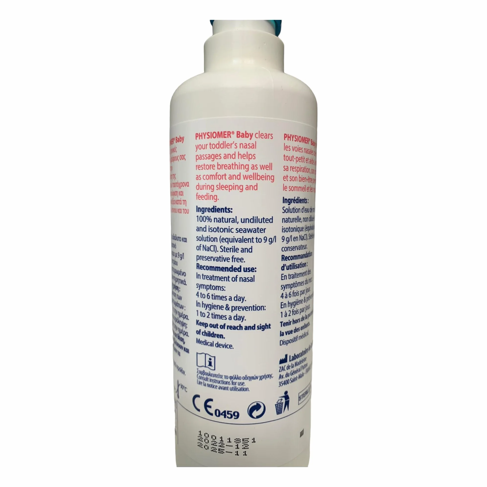 Hygiènedu nez nourrissons 115ml