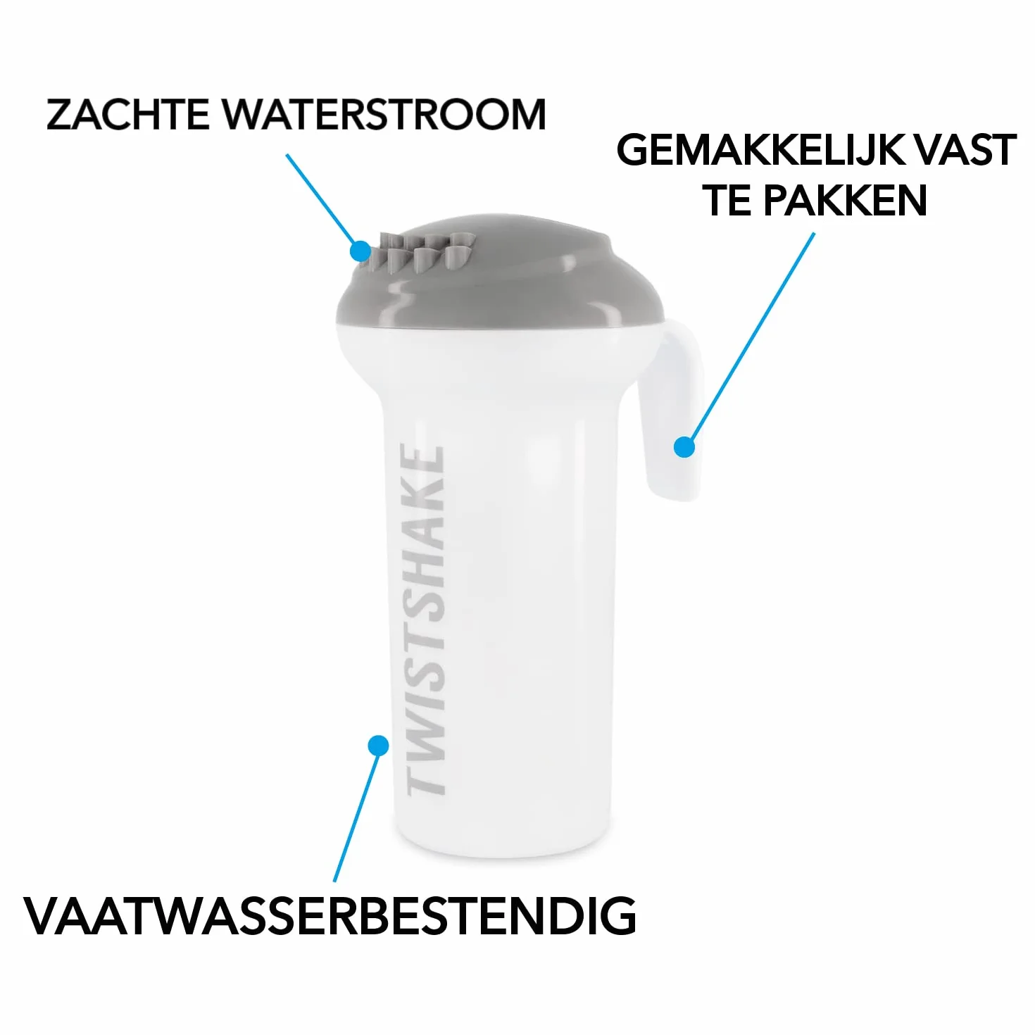Twistshake Kanna do Kąpieli Dziecka | Myjka Do Włosów | Spłukiwanie Szamponu | Bezpieczna | Ergonomiczna | Wolna od BPA/BPS | Łatwa w Czyszczeniu