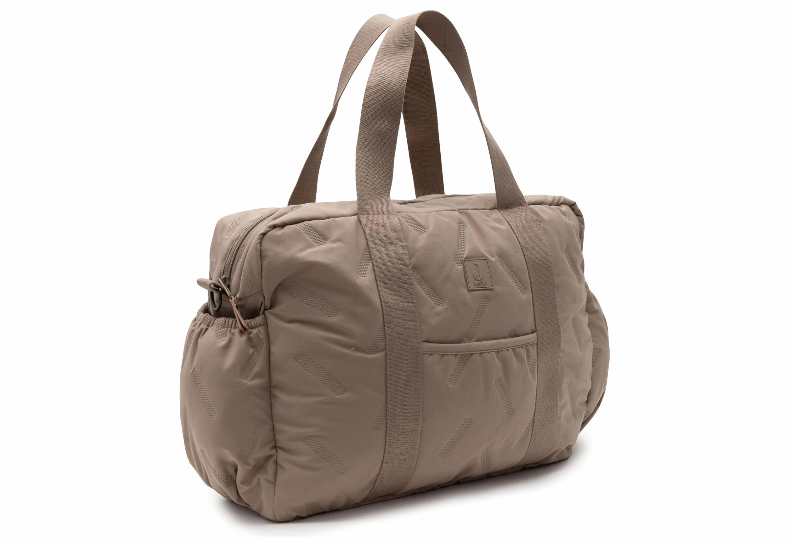 Jollein Torba do przewijania Embossed Lily mleczna kawa 42 x 30 x 15