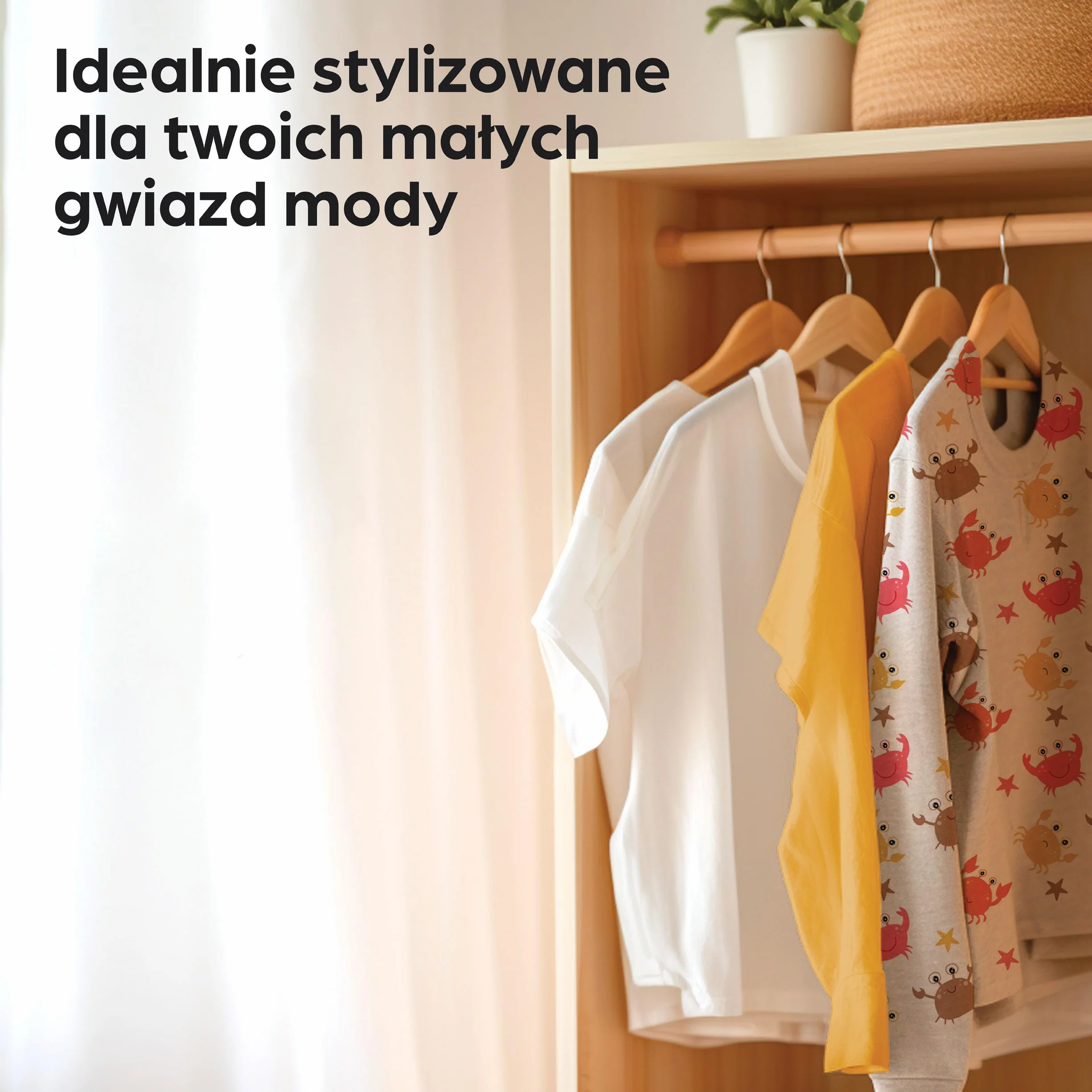 Drewnianych Wieszaków dla Dzieci - Zestaw 10 - Wytrzymałe Naturalne Drewno Bukowe - Doskonały Porządek dla Dziecięcej Odzieży