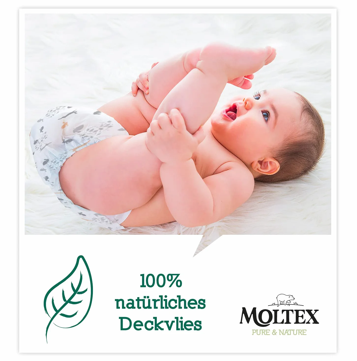 Moltex Pure & Nature Eco Pants Rozmiar 6 (+14 kg) - 72 Spodnie (4 torby po 18 sztuk)