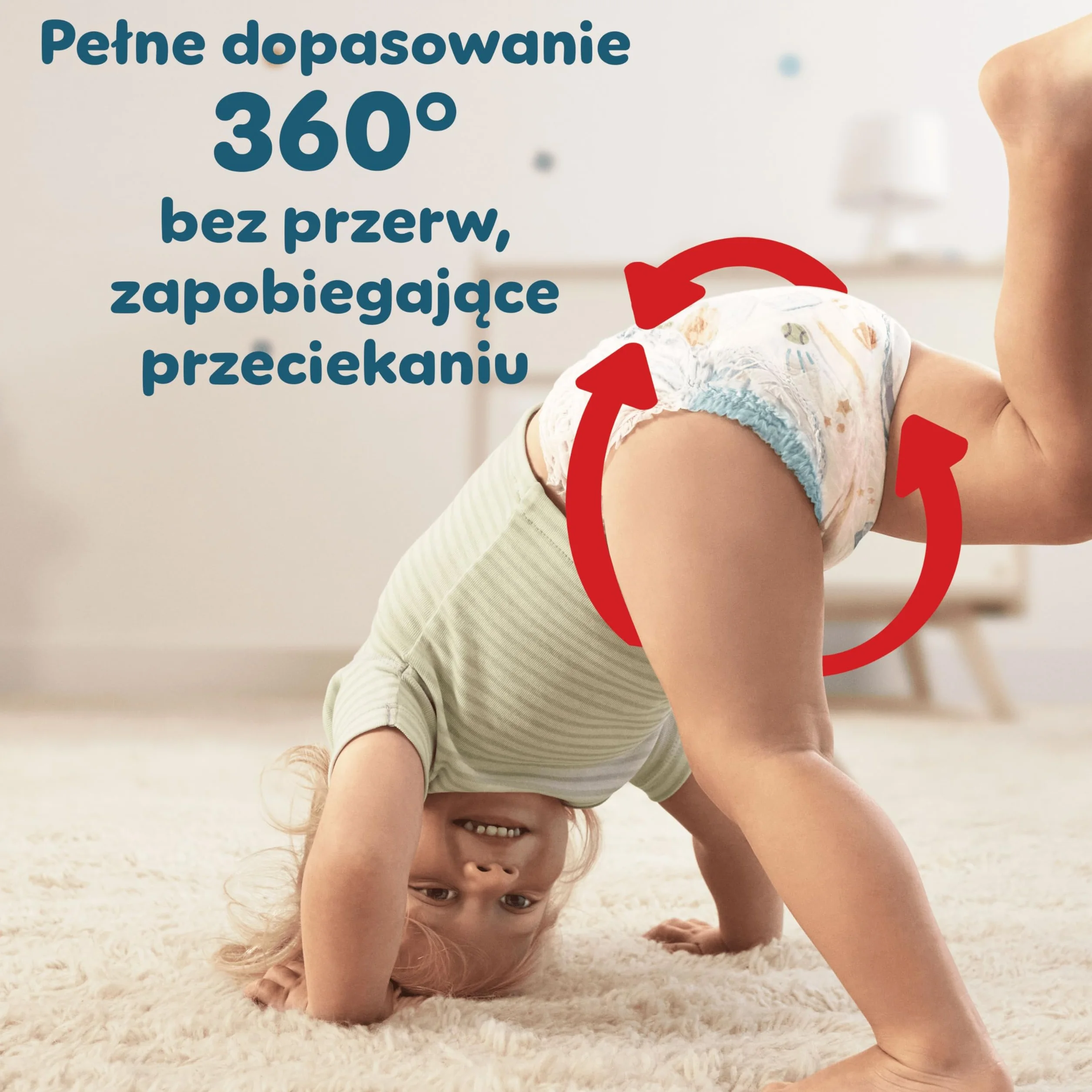 Pampers Pants Pieluchomajtki Rozmiar 4 (9-15kg), 176 Sztuk, Pieluchy z Kieszonką Stop & Protect Zapobiegającą Przeciekaniu z Tyłu