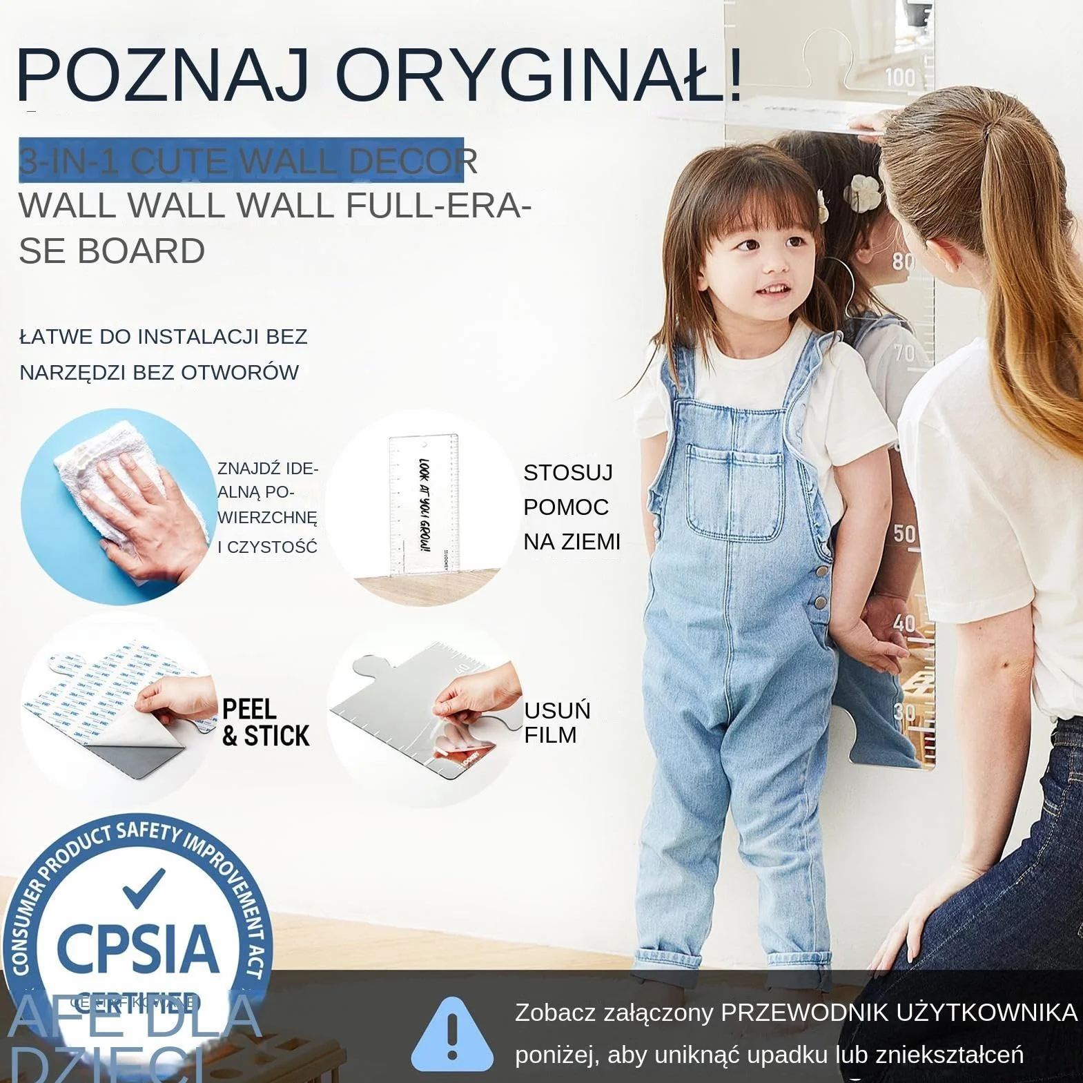 Mirrored Growth Chart, Puzzle Height Chart, Growth Chart Mirrors, Puzzle Pieces Growth Chart, Height Chart, Effortless Growth Milestone Tracking, Multiple Functions For Wall, Kids