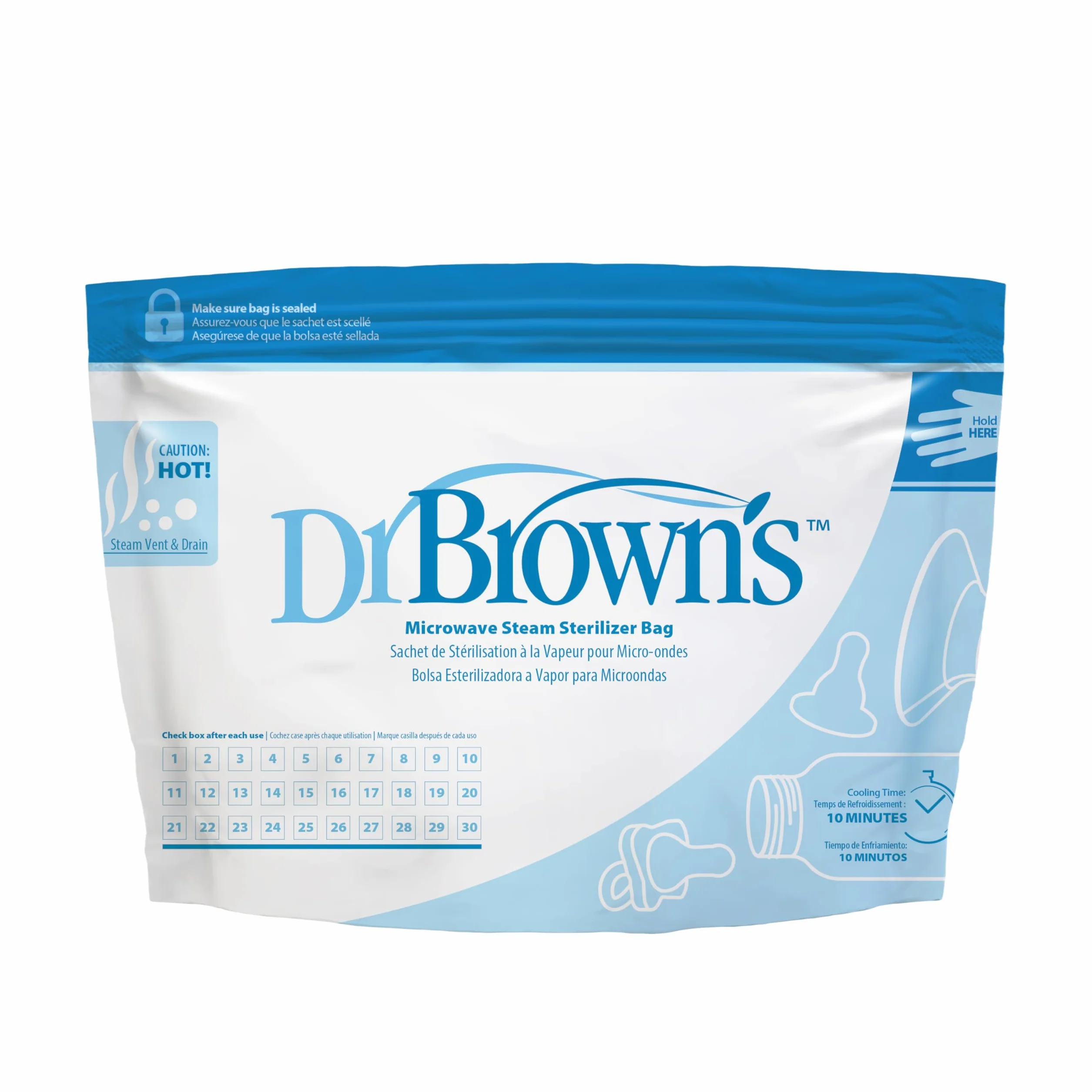 Dr. Brown's worki do sterylizatora parowego do mikrofalówki