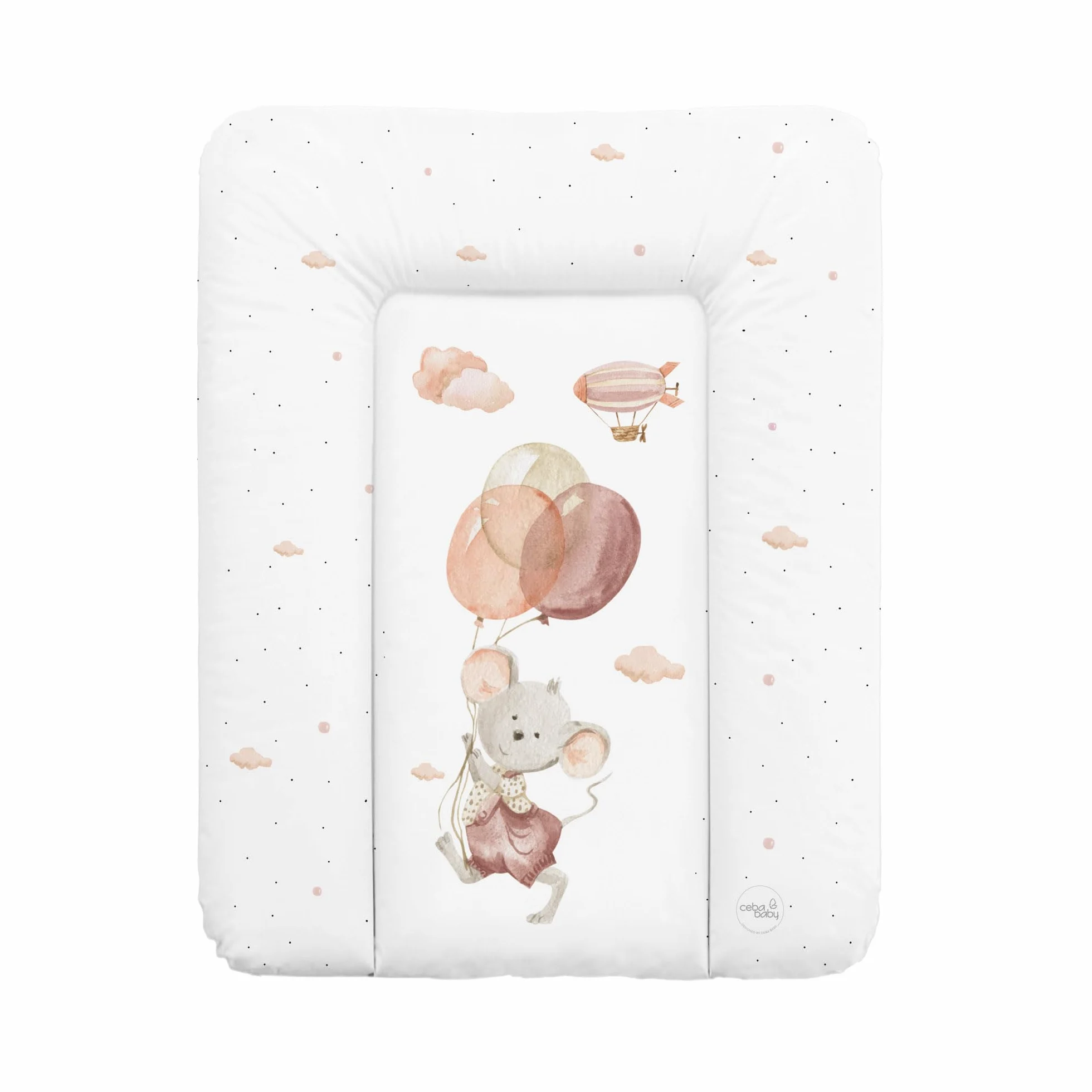 Ceba Baby® miękka przewijanka 50x70 cm podkład do przewijania wodoszczelna zmywalna OEKO-TEX Standard 100