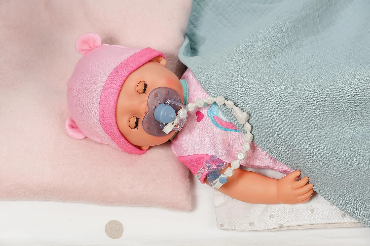 BABY born Magiczny smoczek z klipsem, 2-krotnie sortowany, dla lalek funkcyjnych 43 cm, 838679 Zapf Creation