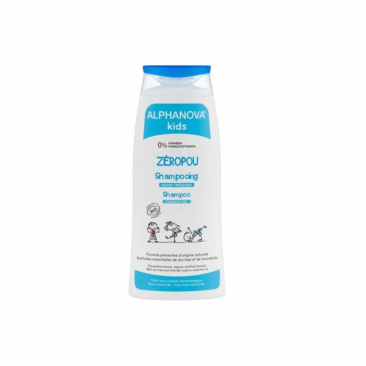 Alphanova Kids Zéropou Organiczny Szampon 200 ml