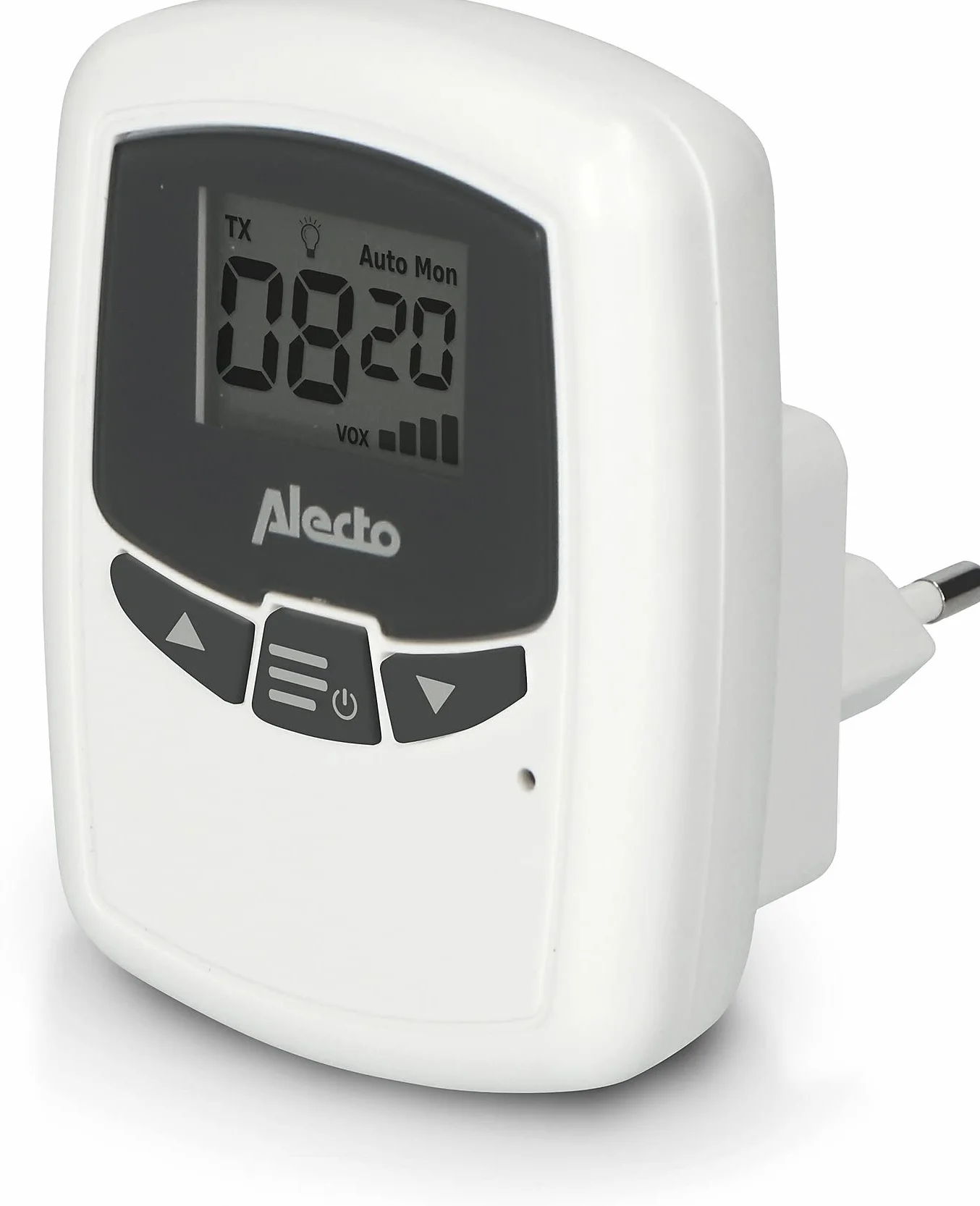 Alecto Baby DBX-80 - elektroniczna niania o zasięgu do 3000 metrów - biała/antracytowa