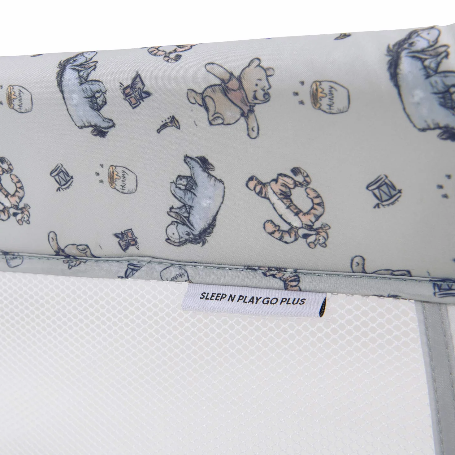 Hauck Sleep N Play Go Plus 4-częściowe łóżeczko turystyczne, od urodzenia do 15 kg, z bocznym wyjściem, składanym dnem, kółkami, torbą do przechowywania, składane kompaktowo