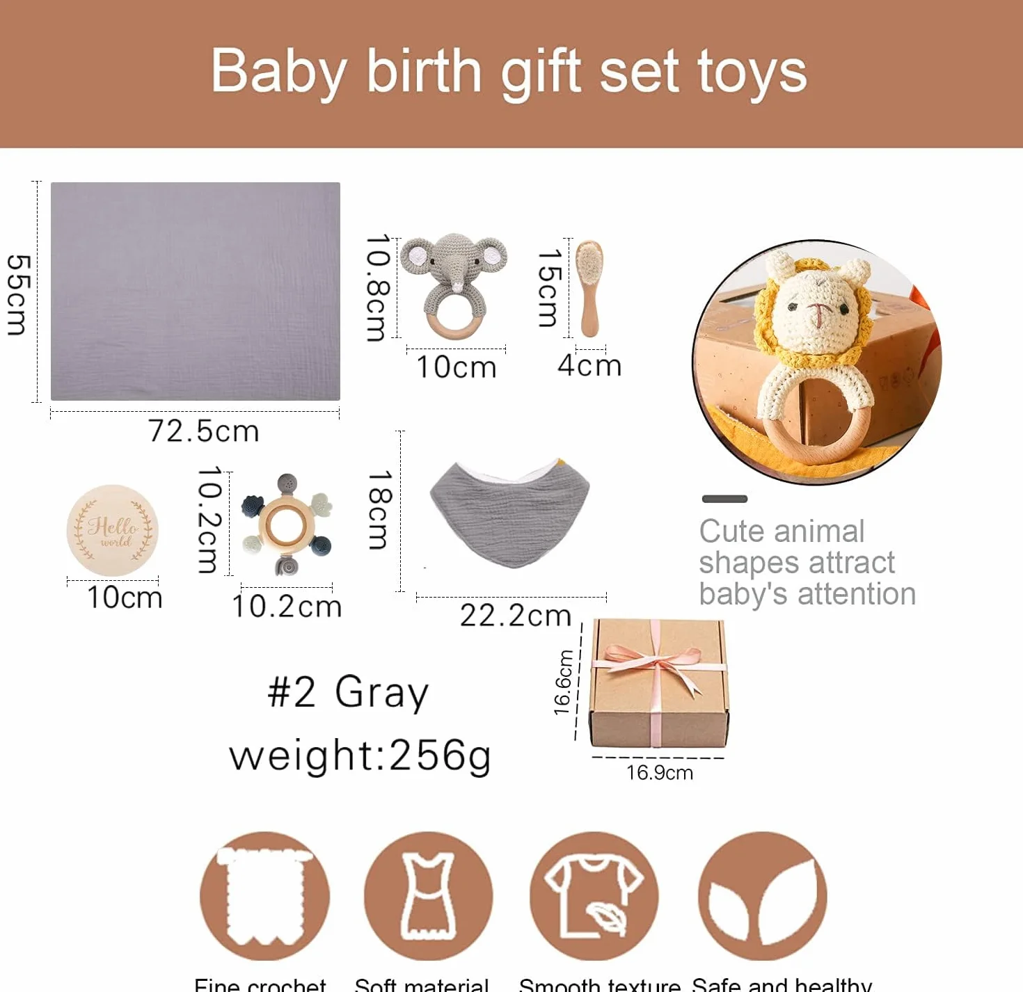 WOODEN TEETHER Prezent dla chłopców i noworodków, prezent z okazji narodzin dziecka, prezent z drewna, zabawka z chwytakiem, ręcznik kąpielowy, kamień milowy, kocyk dla niemowląt, rekwizyt