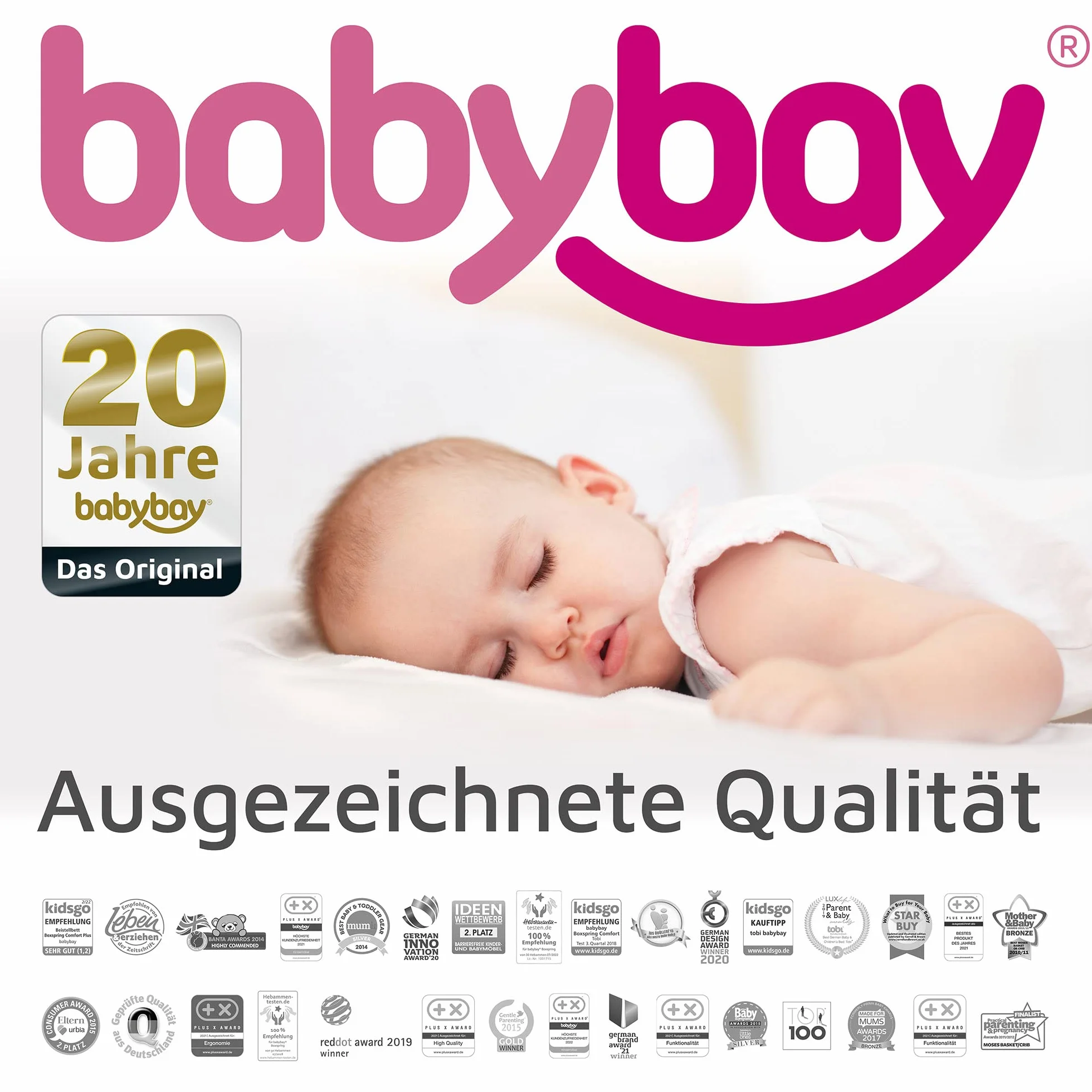 babybay Łóżko pomocnicze materac MediTex Wave Comfort Boxspring