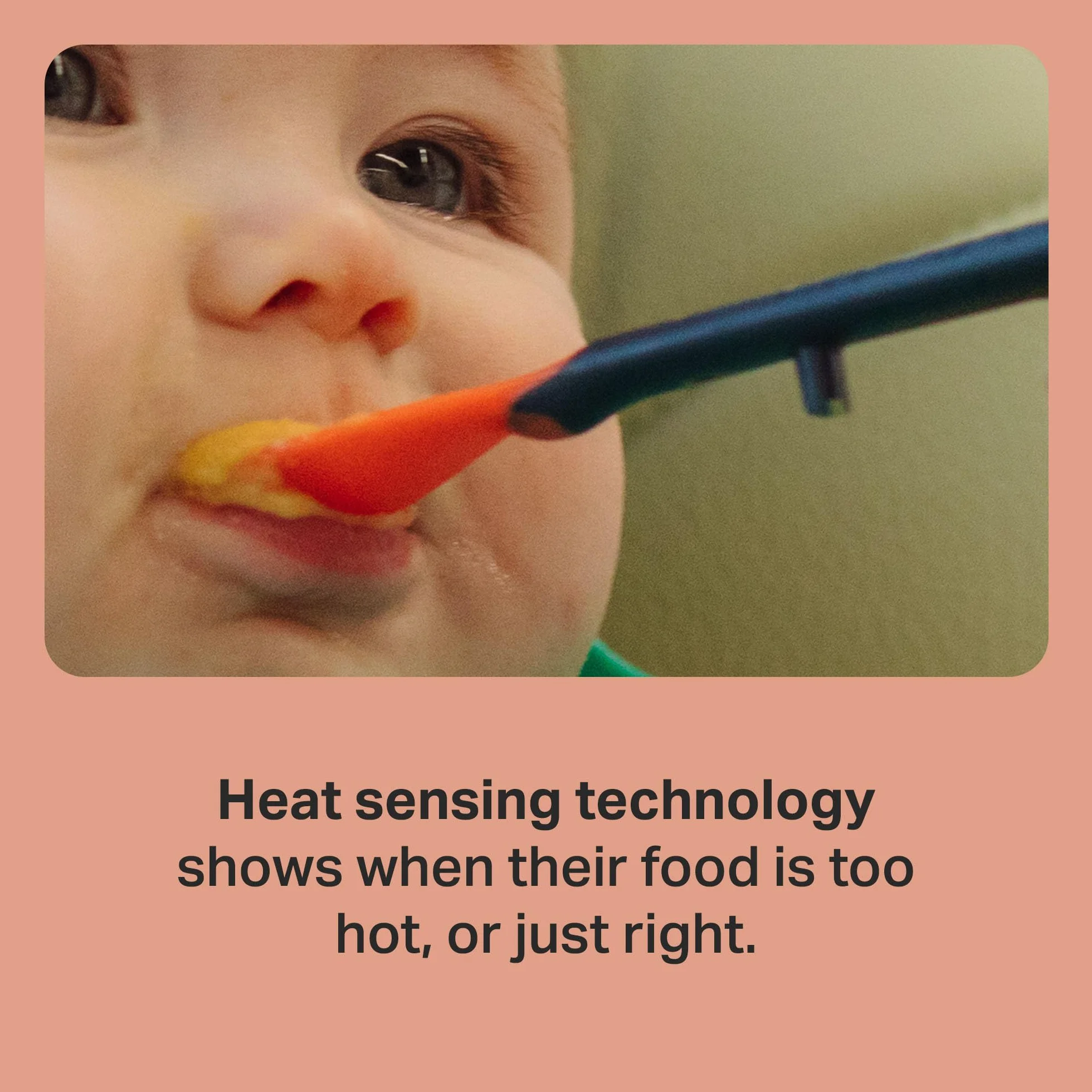 Tommee Tippee Heat Sense Weaning Spoons with BACSHIELD Antibacterial Technology and Long Anti-Slip Handles, 4m+, Pack of 4