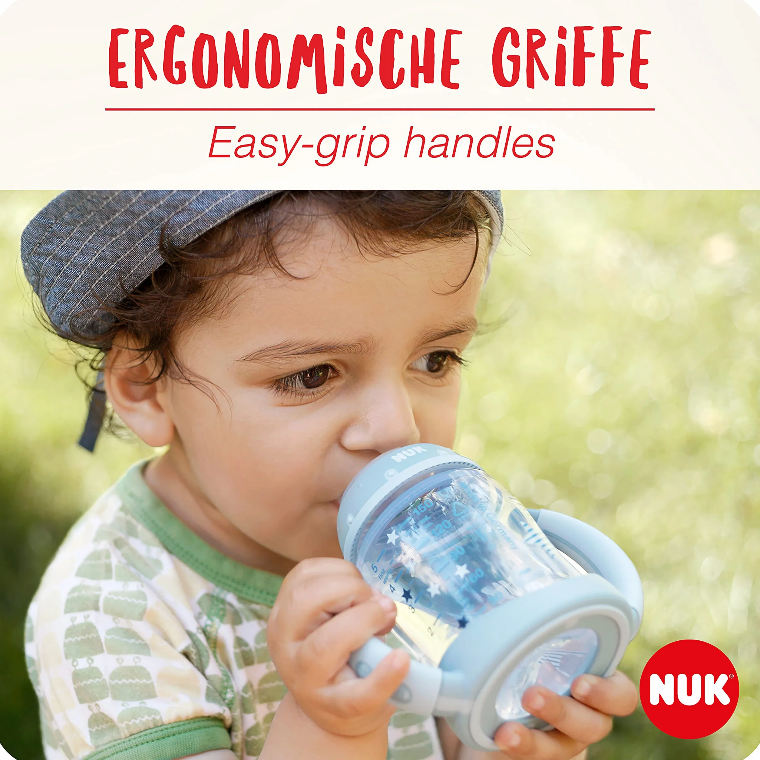 Kubek niekapek NUK First Choice Learner Cup 150 ml 6-18 miesięcy Winnie niebieski