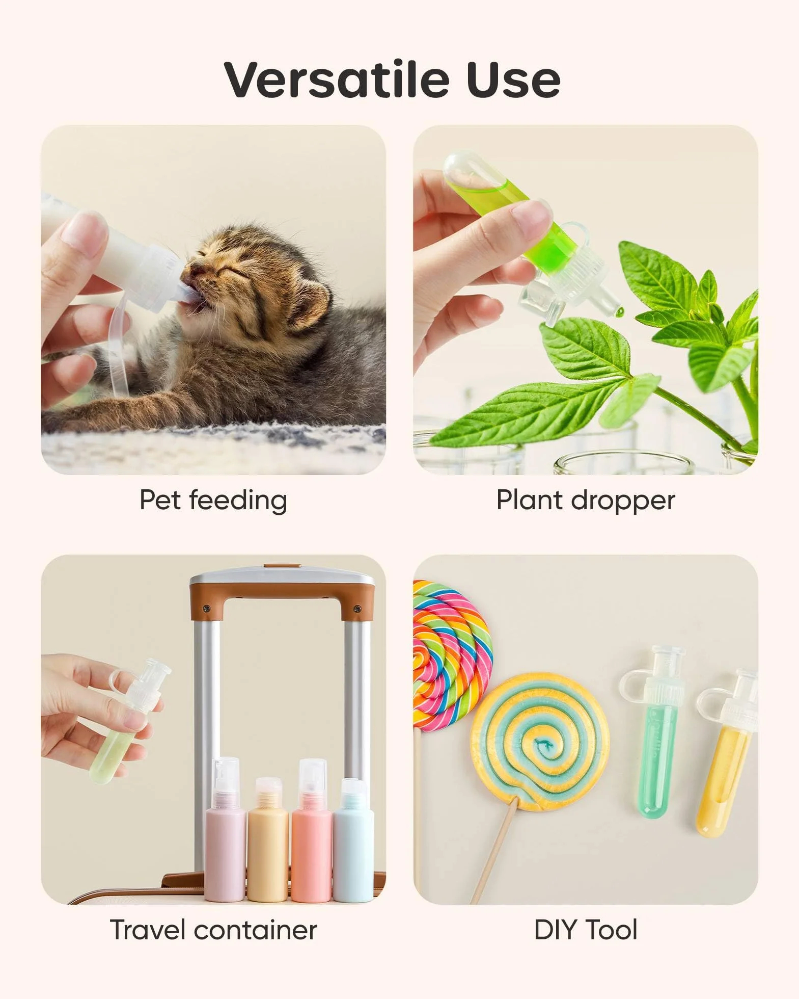 Nuliie Colostrum Collector Kit 7 ml/6 szt., nie zawiera BPA, wielokrotnego użytku, szczelny, z bawełnianą ściereczką, pojemnikiem do przechowywania, szczotką do czyszczenia, gotowy do użycia dla