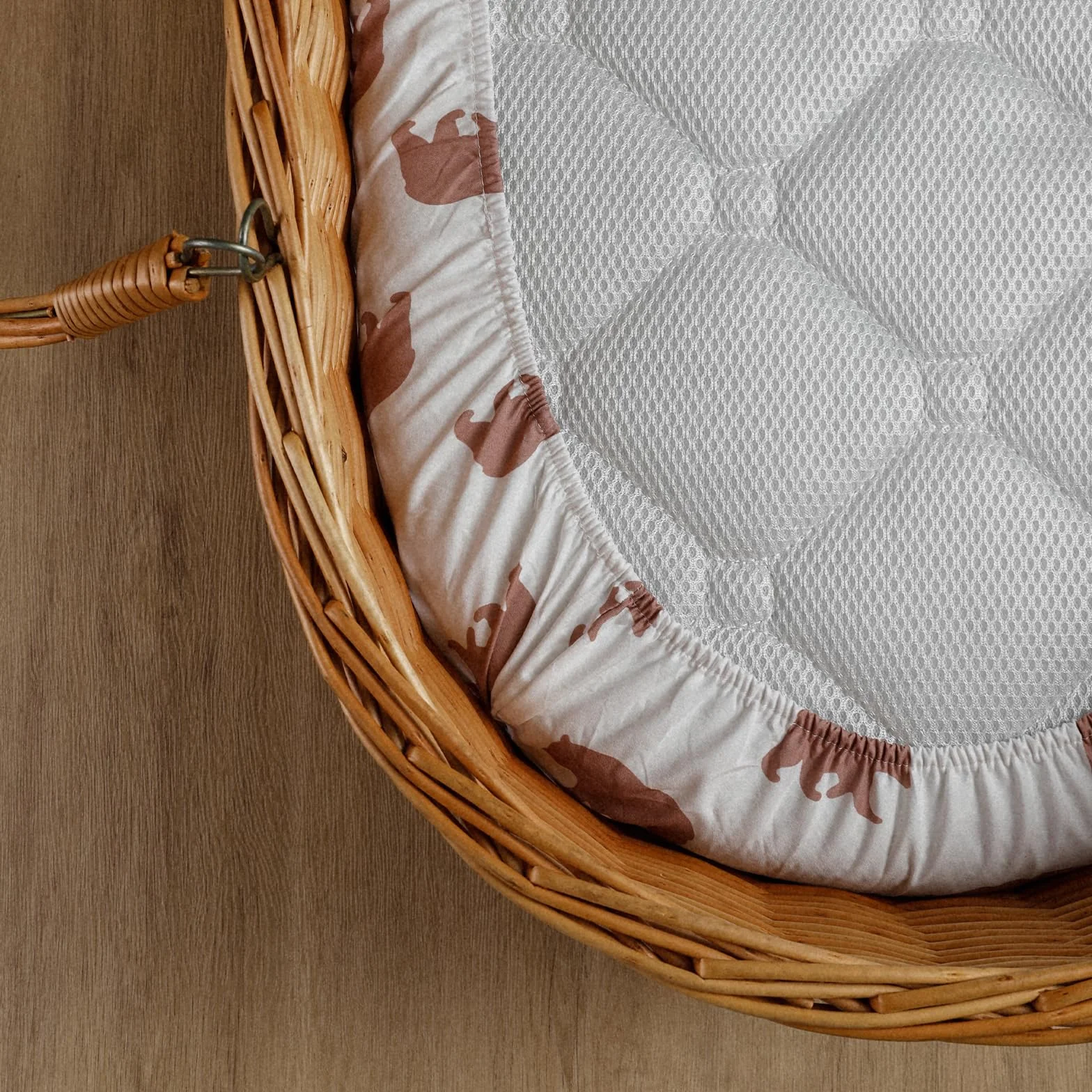 Oeko-tex100 Ochraniacz na Materac Dziecięcy 81x41 cm Pokrowiec do Wózka i Łóżeczka
