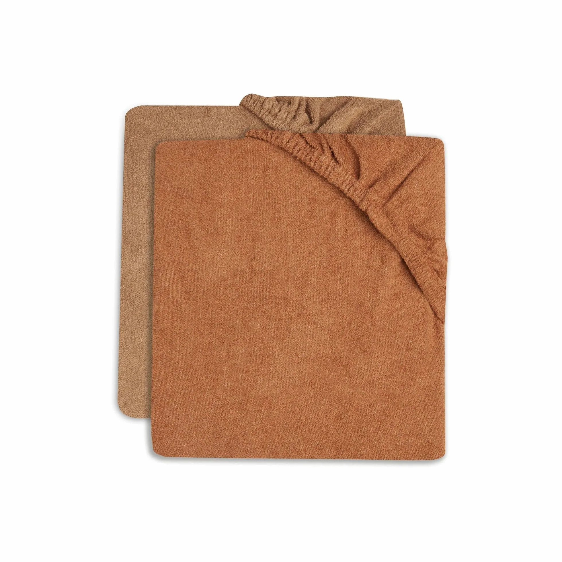 Zestaw 2 pokrowców na materace do przewijania 50 x 70 cm Caramel & Biscuit Gąbka - Jollein