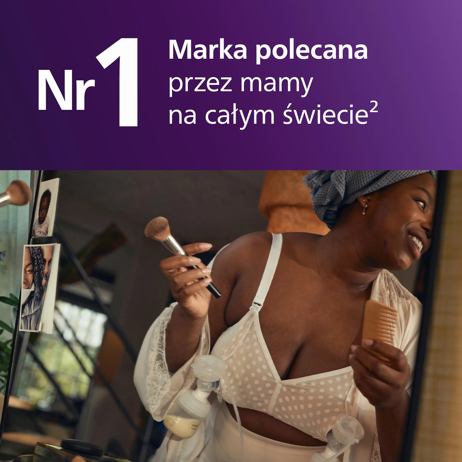 Philips Avent zestaw do podwójnego laktatora, bez części silnikowej, łatwe czyszczenie i montaż, 2 butelki, 2 dyski uszczelniające i 2 pierścienie mocujące do przechowywania pokarmu, model SCF335/12